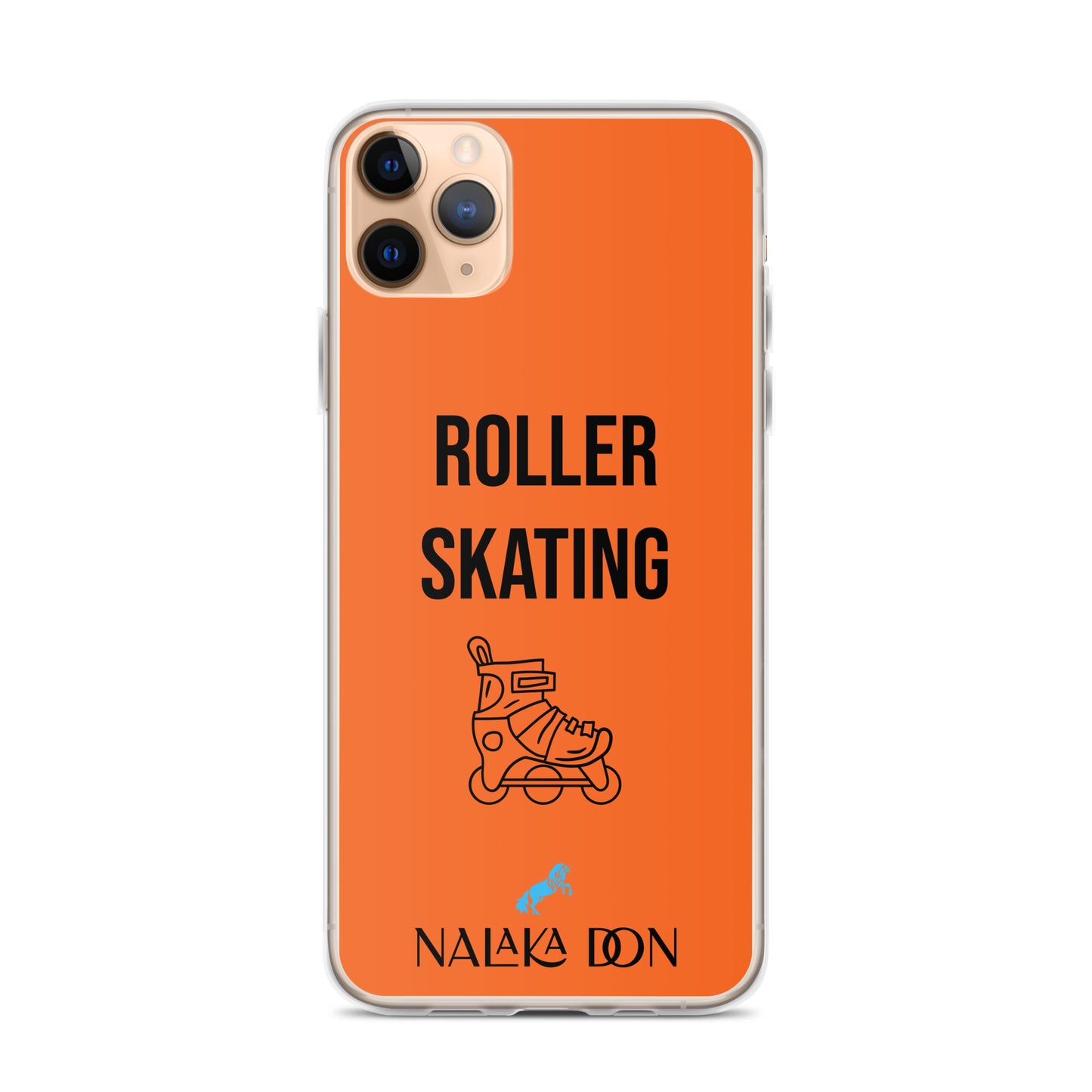 Roller Skating - Clear Case for iPhone®