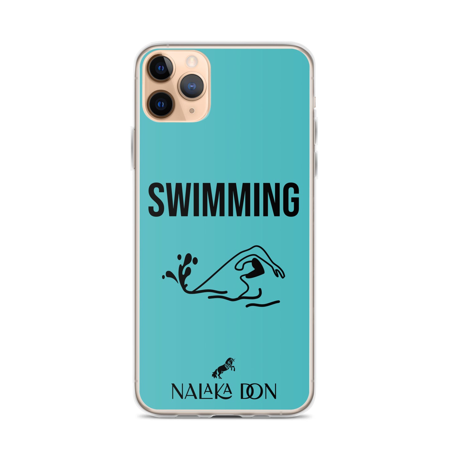 Swimming - Clear Case for iPhone®
