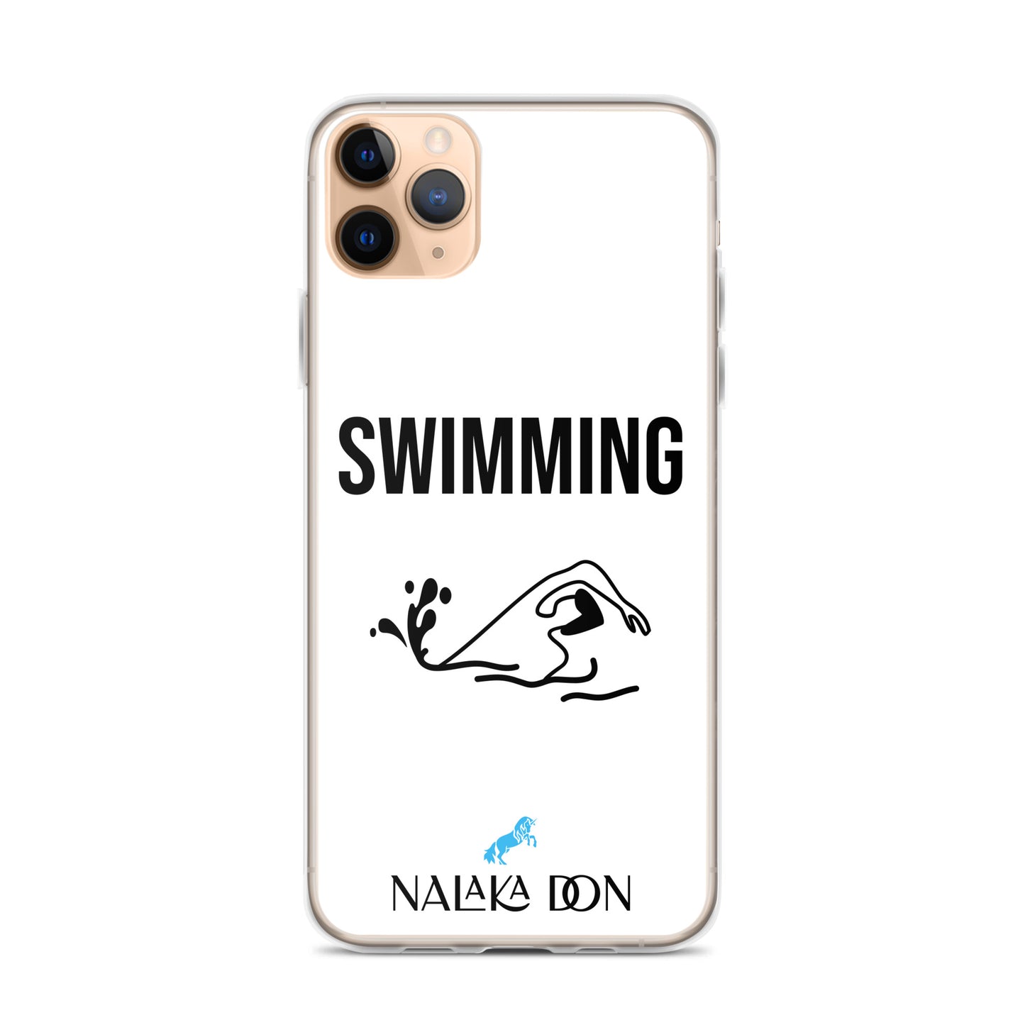 Swimming - Clear Case for iPhone®