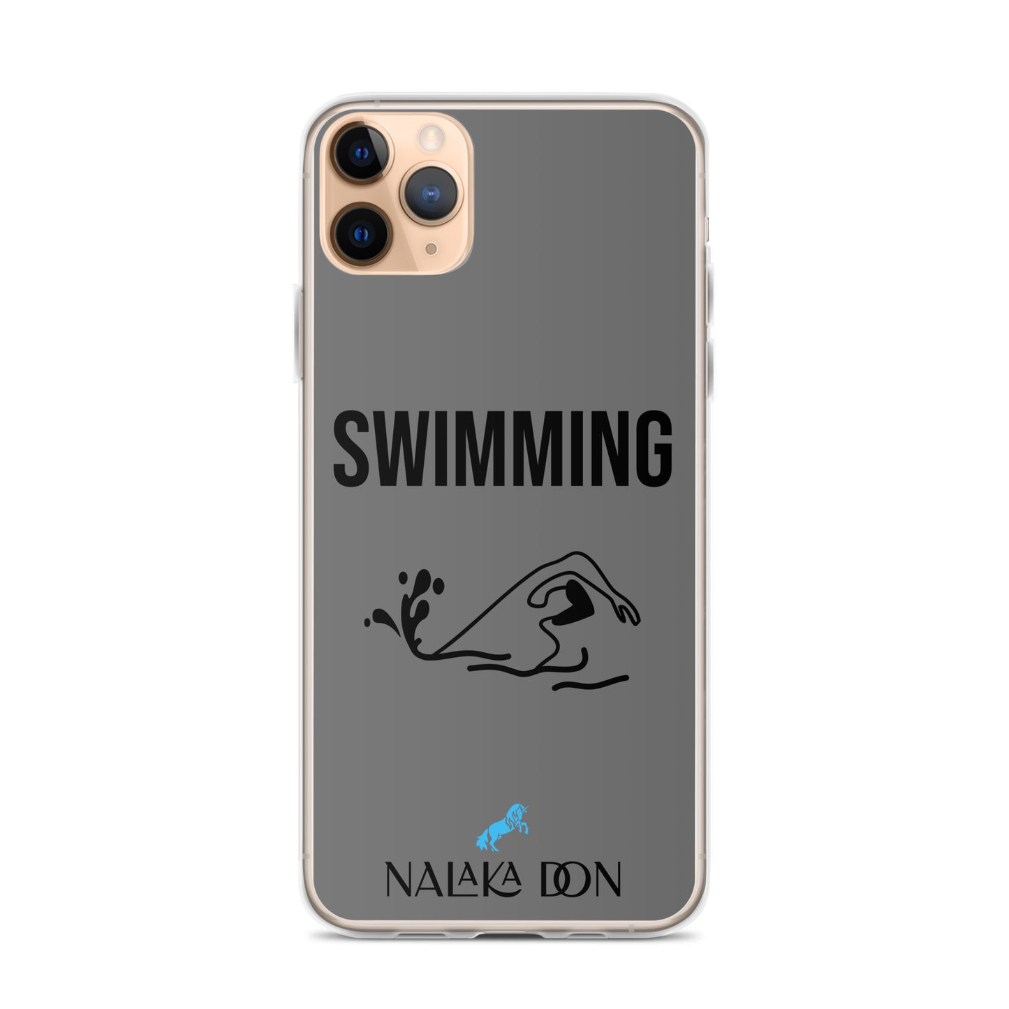 Swimming - Clear Case for iPhone®
