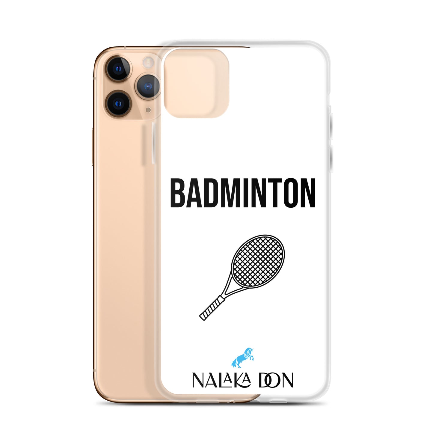 Badminton - Clear Case for iPhone®