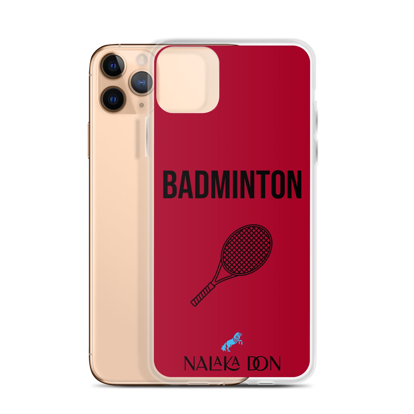 Badminton - Clear Case for iPhone®