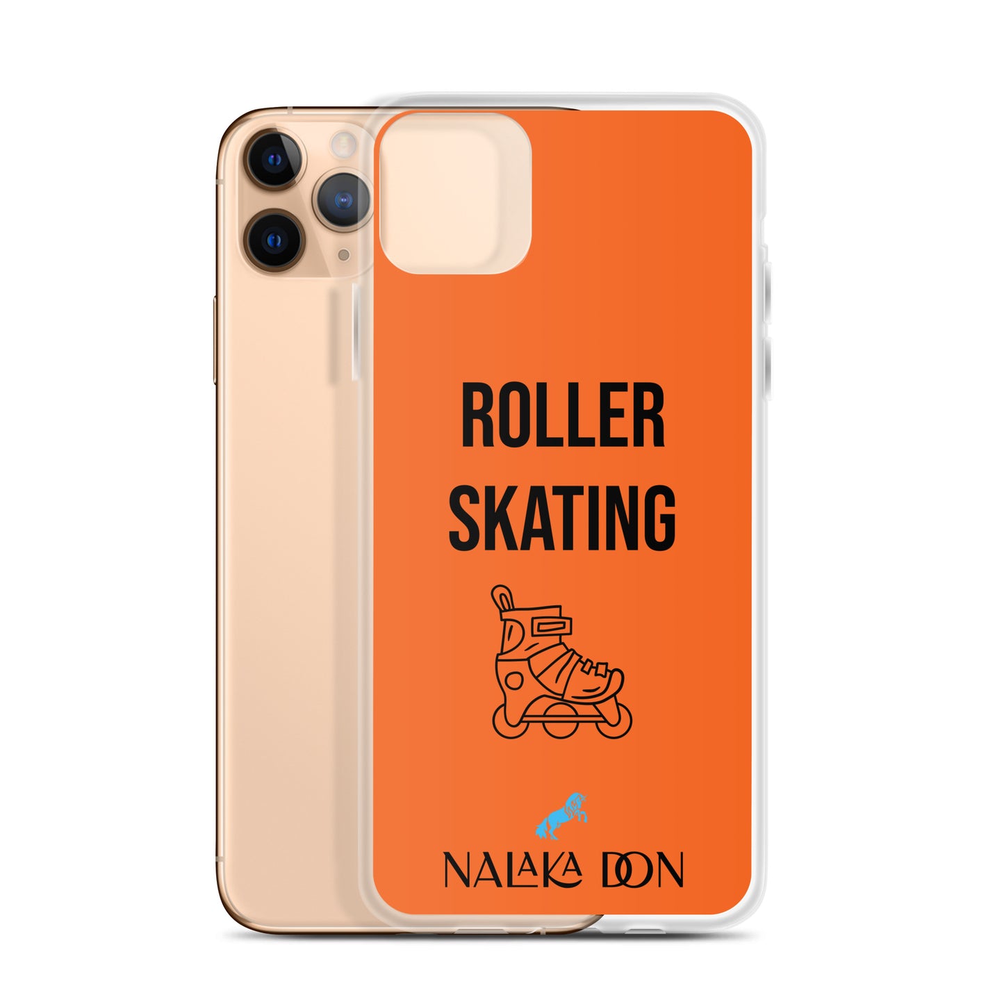 Roller Skating - Clear Case for iPhone®