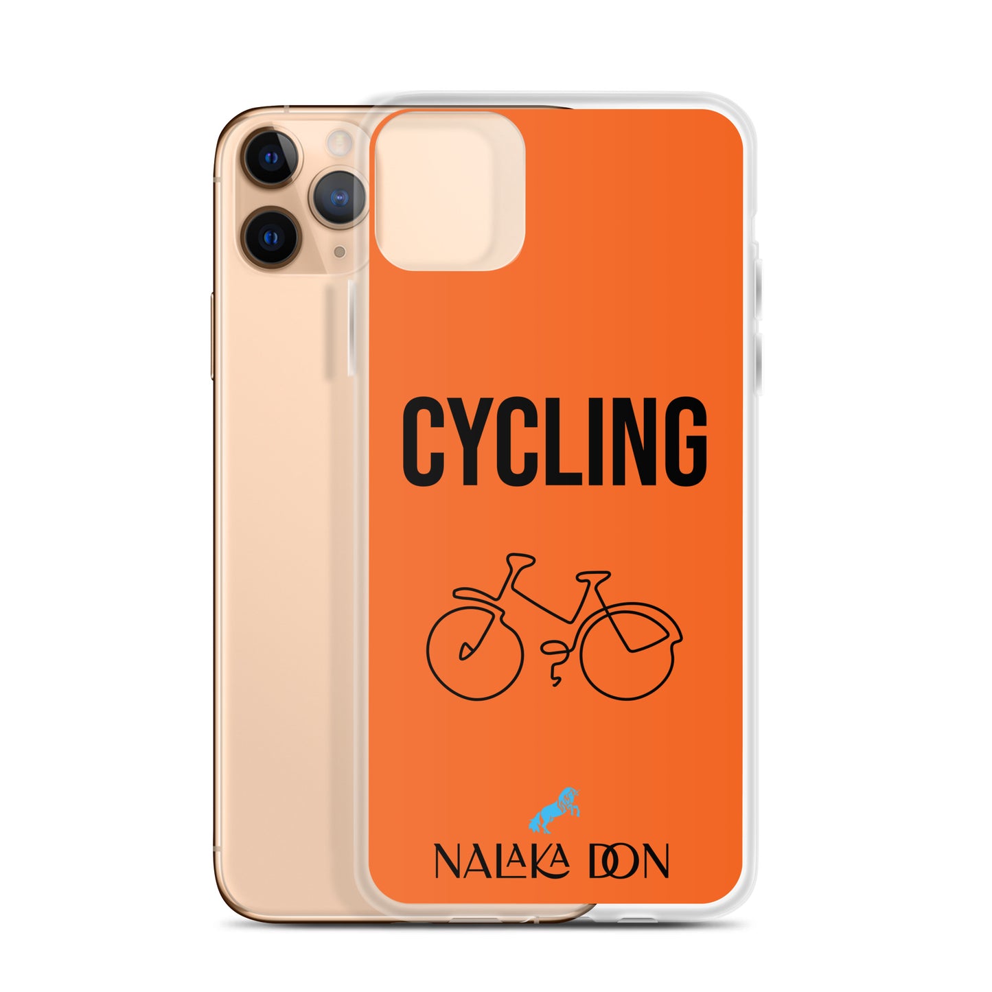 Cycling - Clear Case for iPhone®