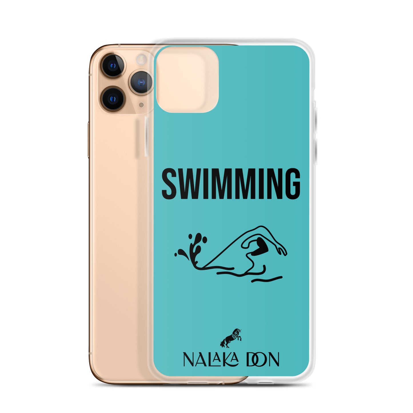 Swimming - Clear Case for iPhone®