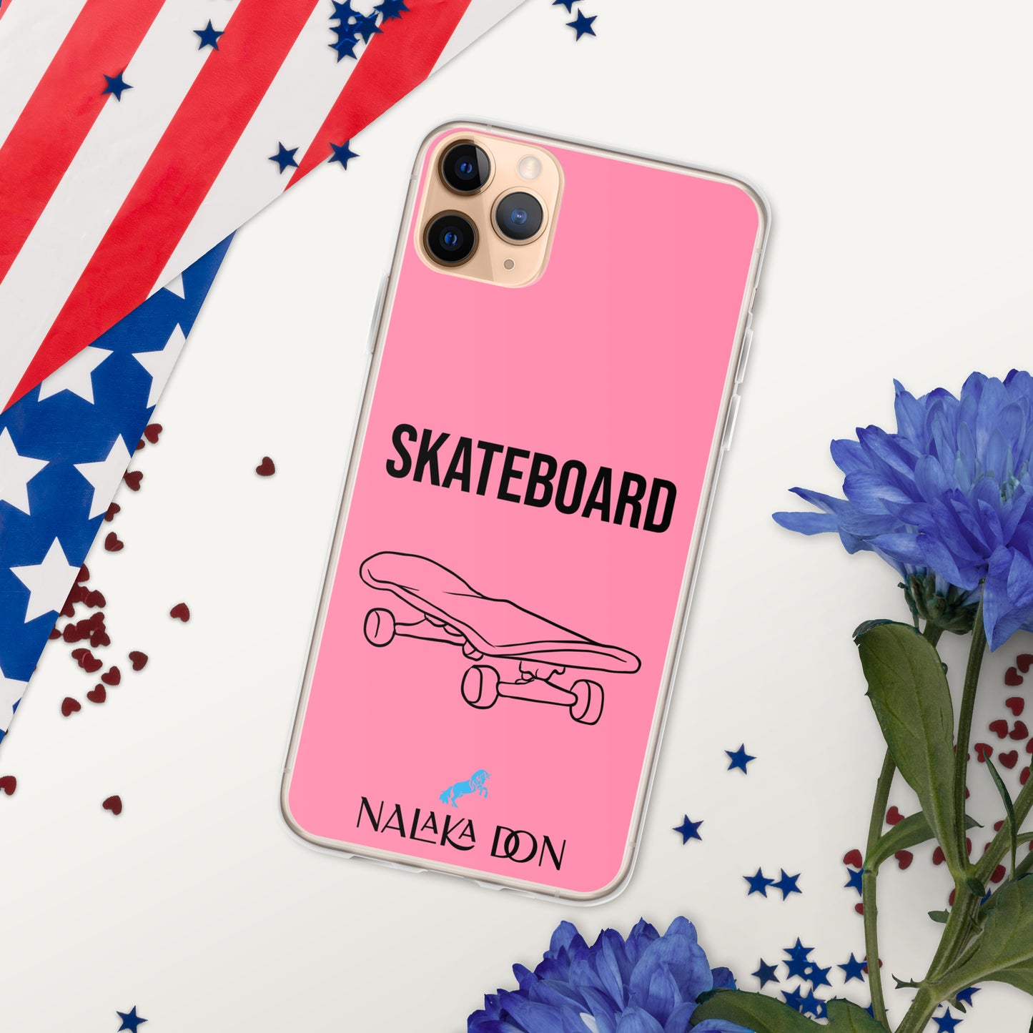 Skateboard - Clear Case for iPhone®