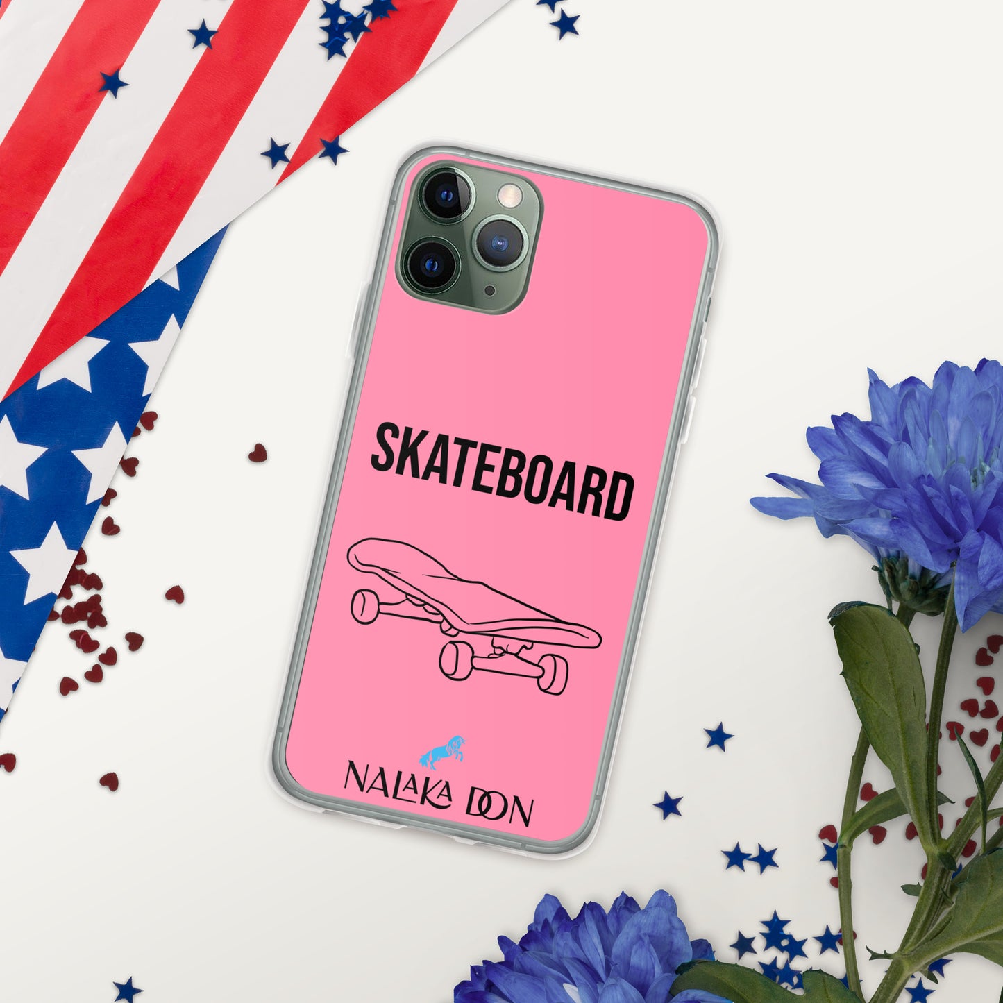 Skateboard - Clear Case for iPhone®