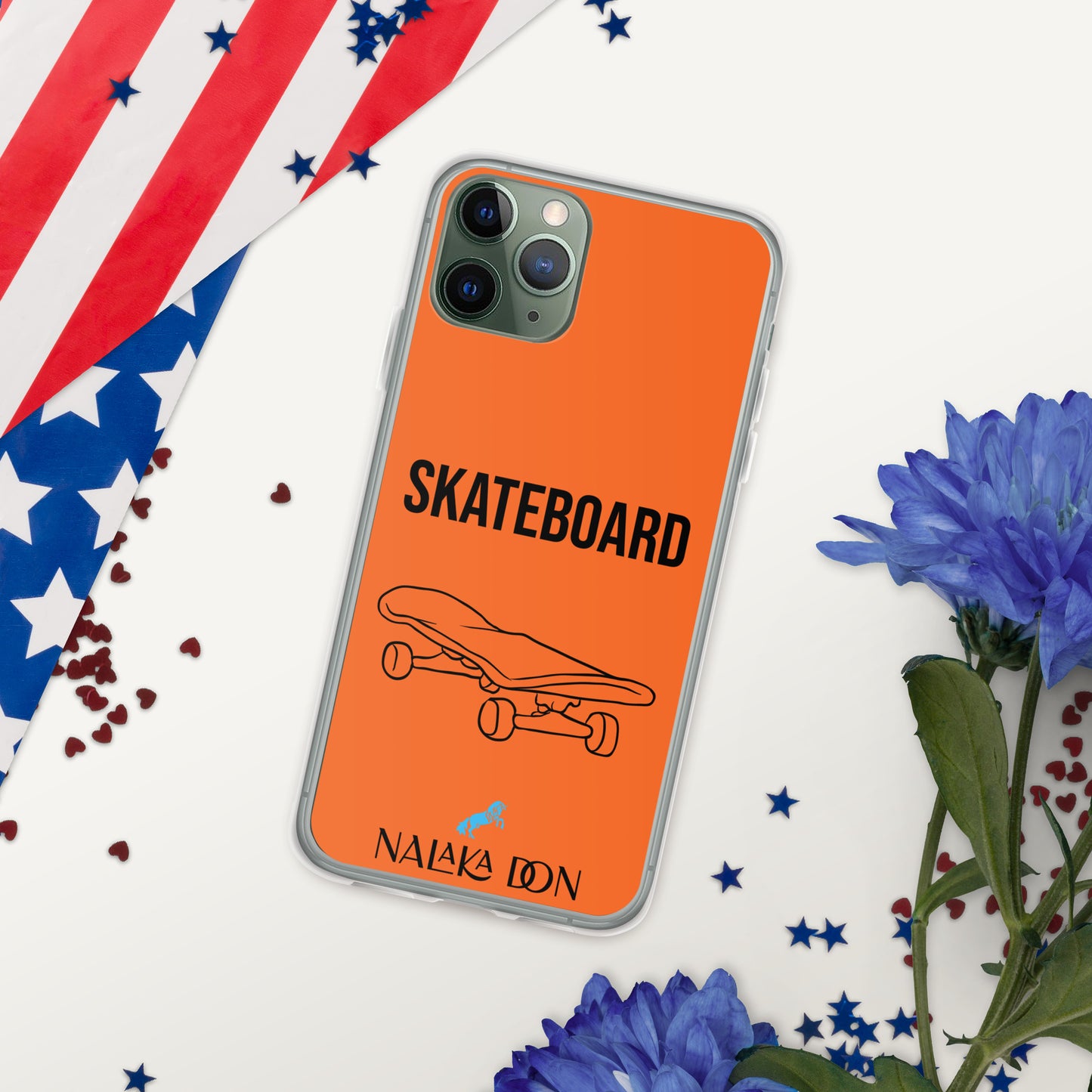 Skateboard - Clear Case for iPhone®