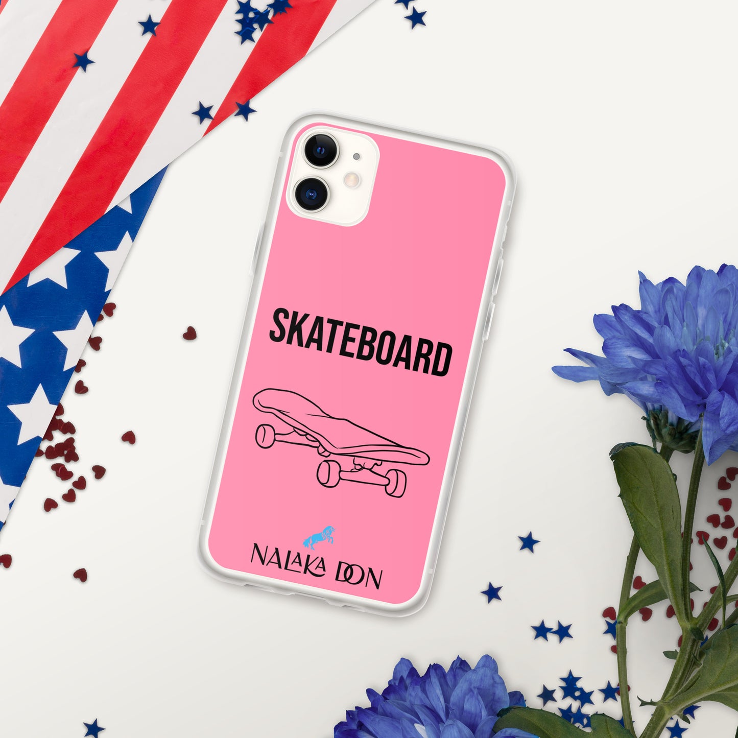 Skateboard - Clear Case for iPhone®