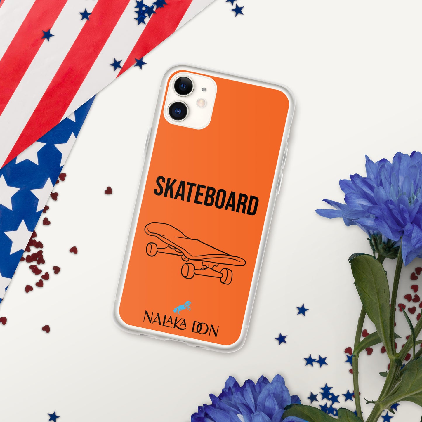 Skateboard - Clear Case for iPhone®