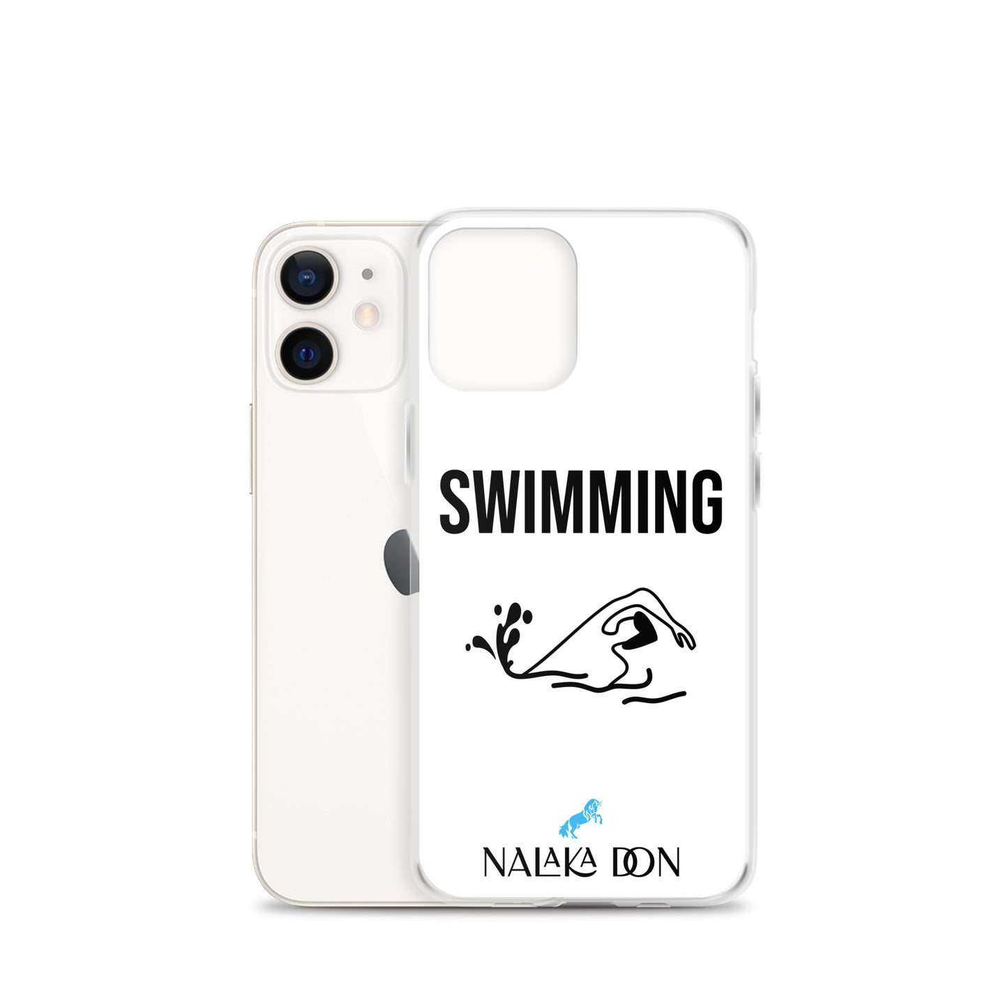Swimming - Clear Case for iPhone®