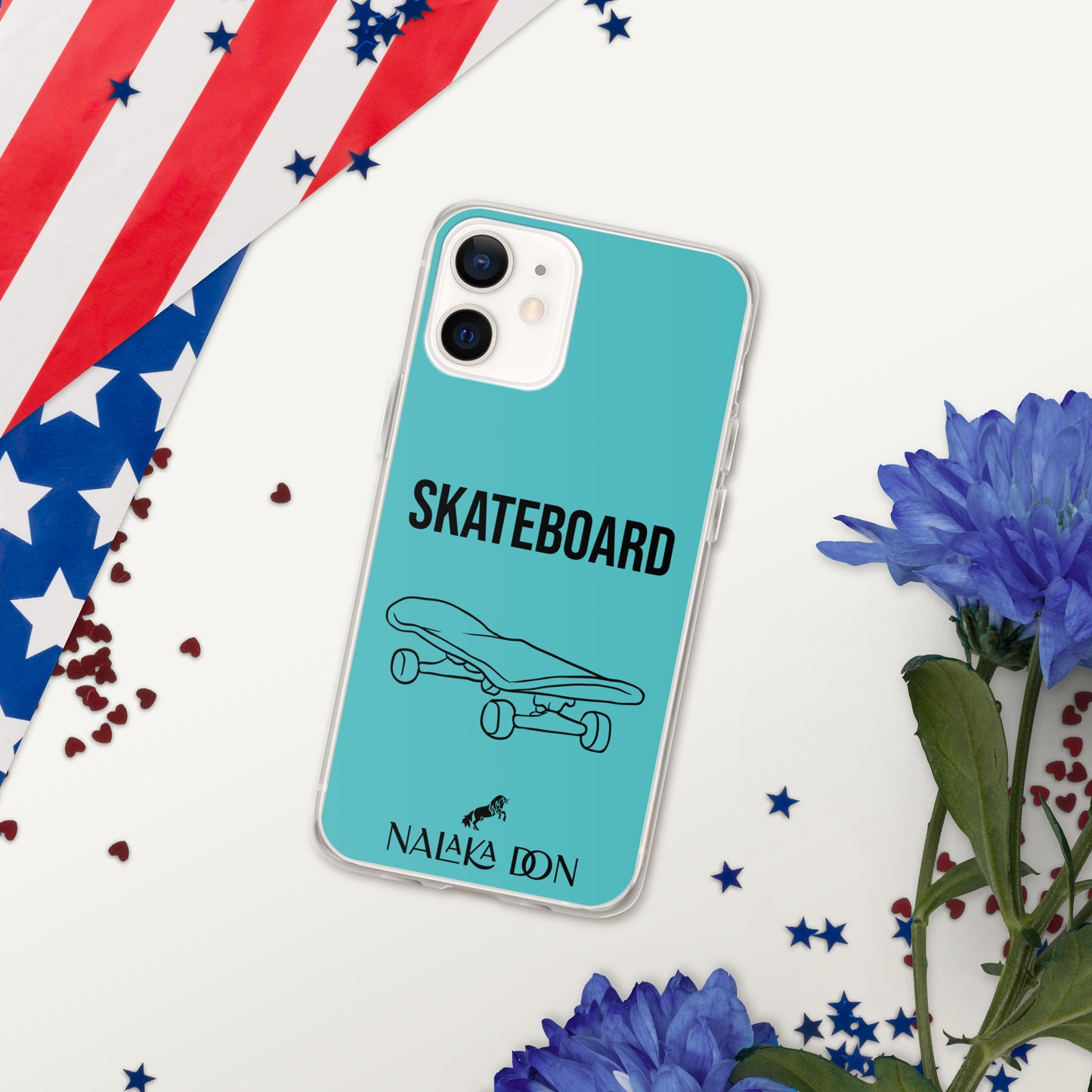Skateboard - Clear Case for iPhone®