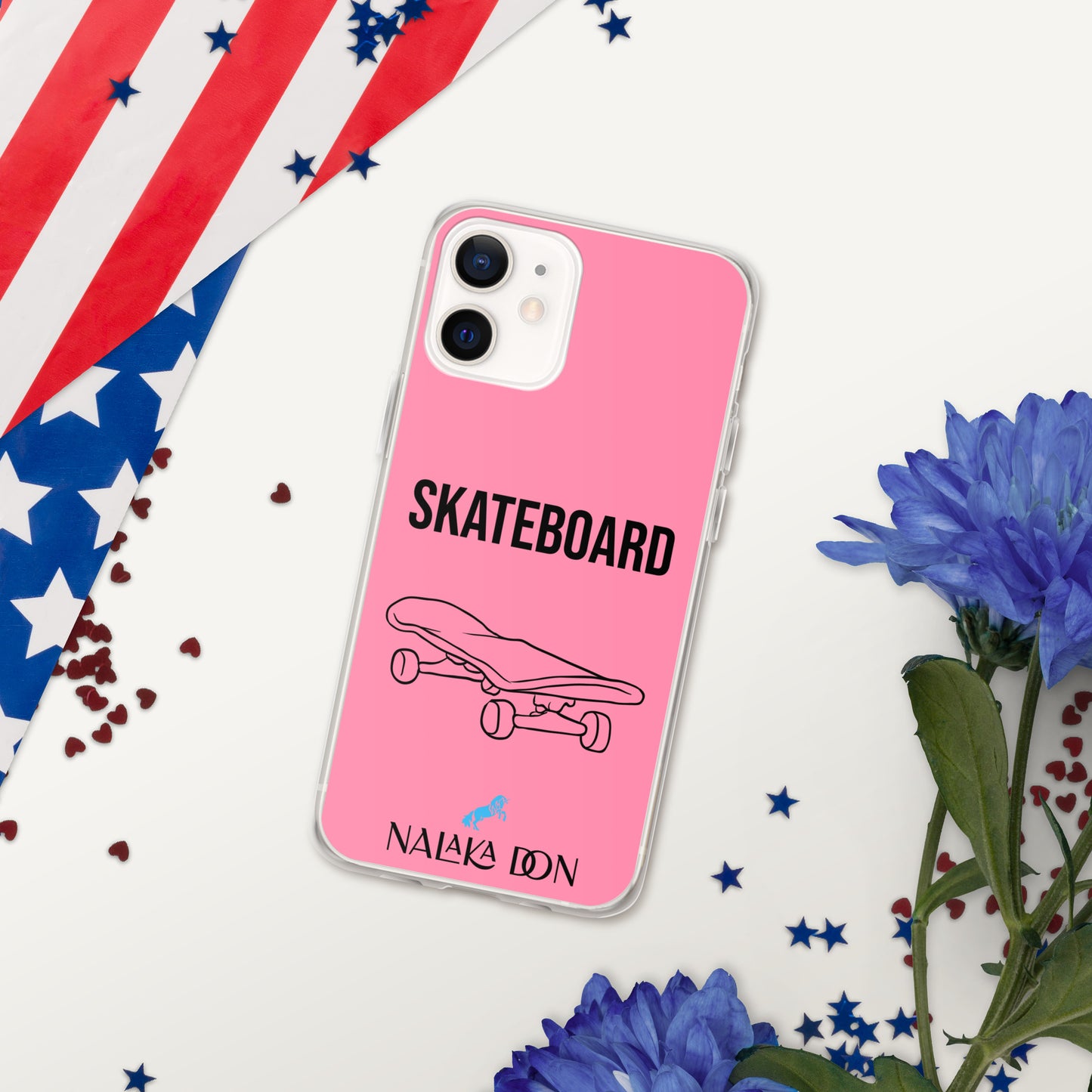 Skateboard - Clear Case for iPhone®