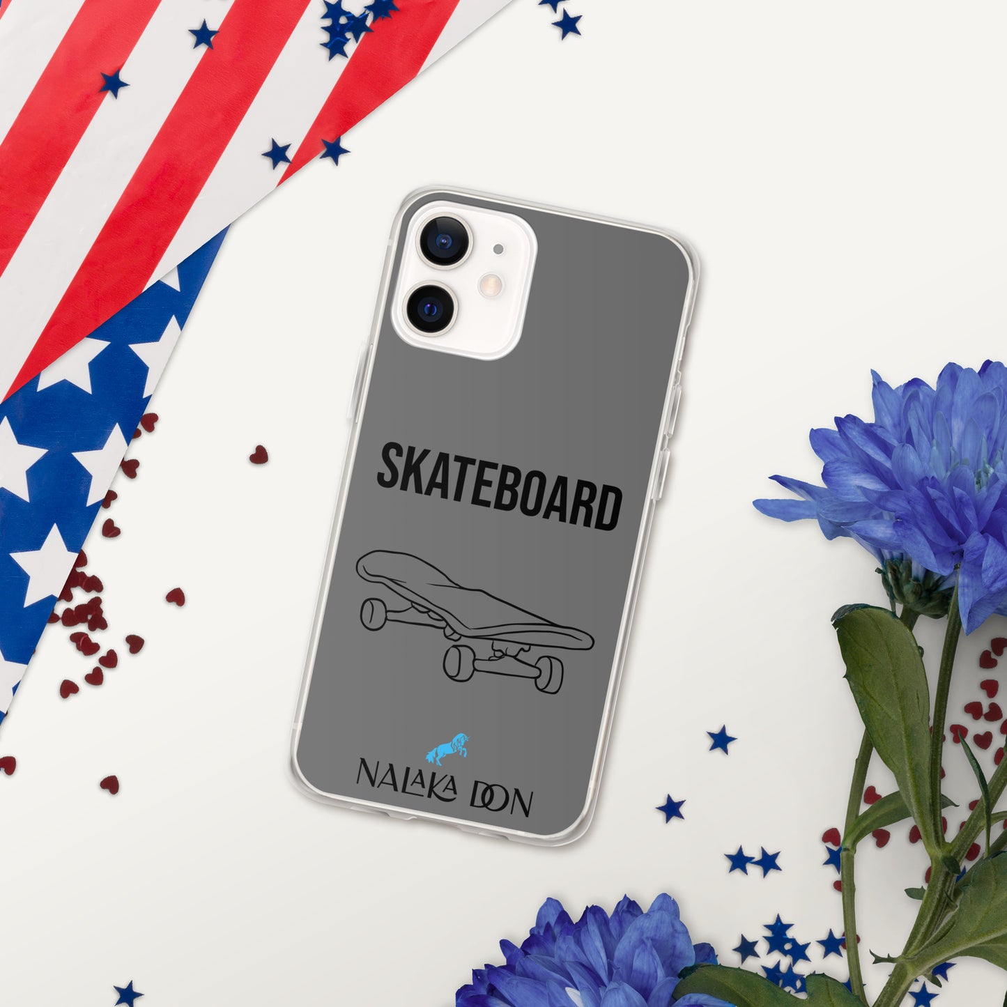 Skateboard - Clear Case for iPhone®