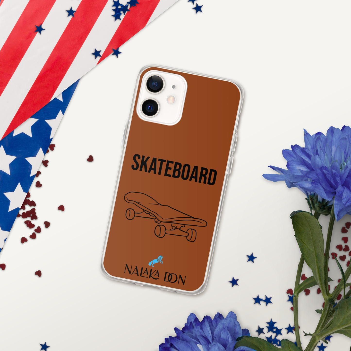 Skateboard - Clear Case for iPhone®