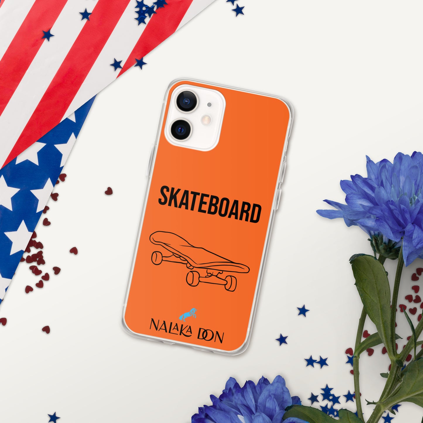 Skateboard - Clear Case for iPhone®