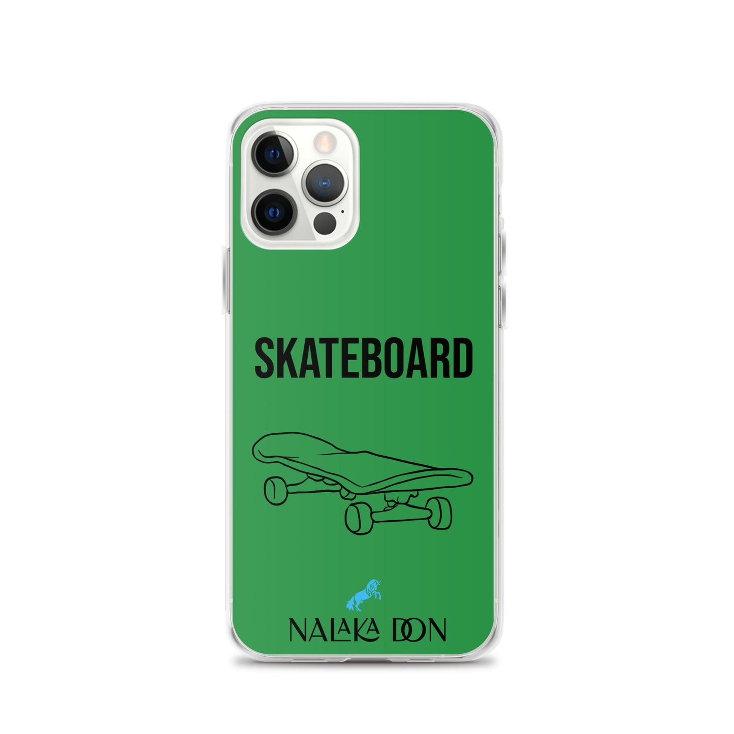Skateboard - Clear Case for iPhone®