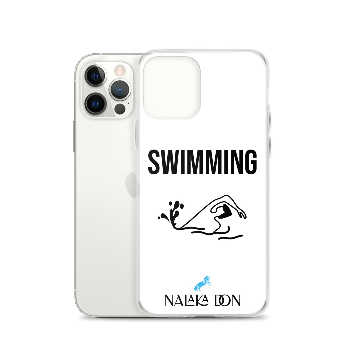 Swimming - Clear Case for iPhone®