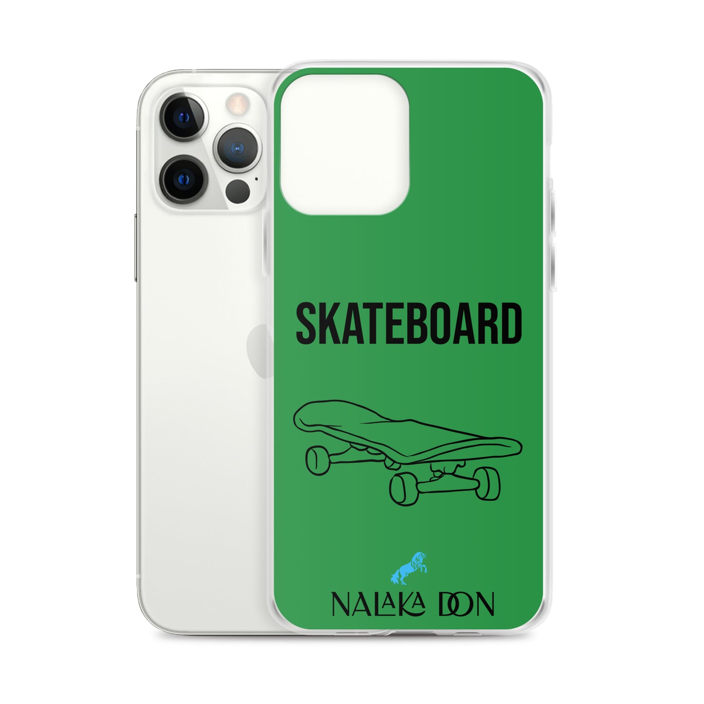 Skateboard - Clear Case for iPhone®
