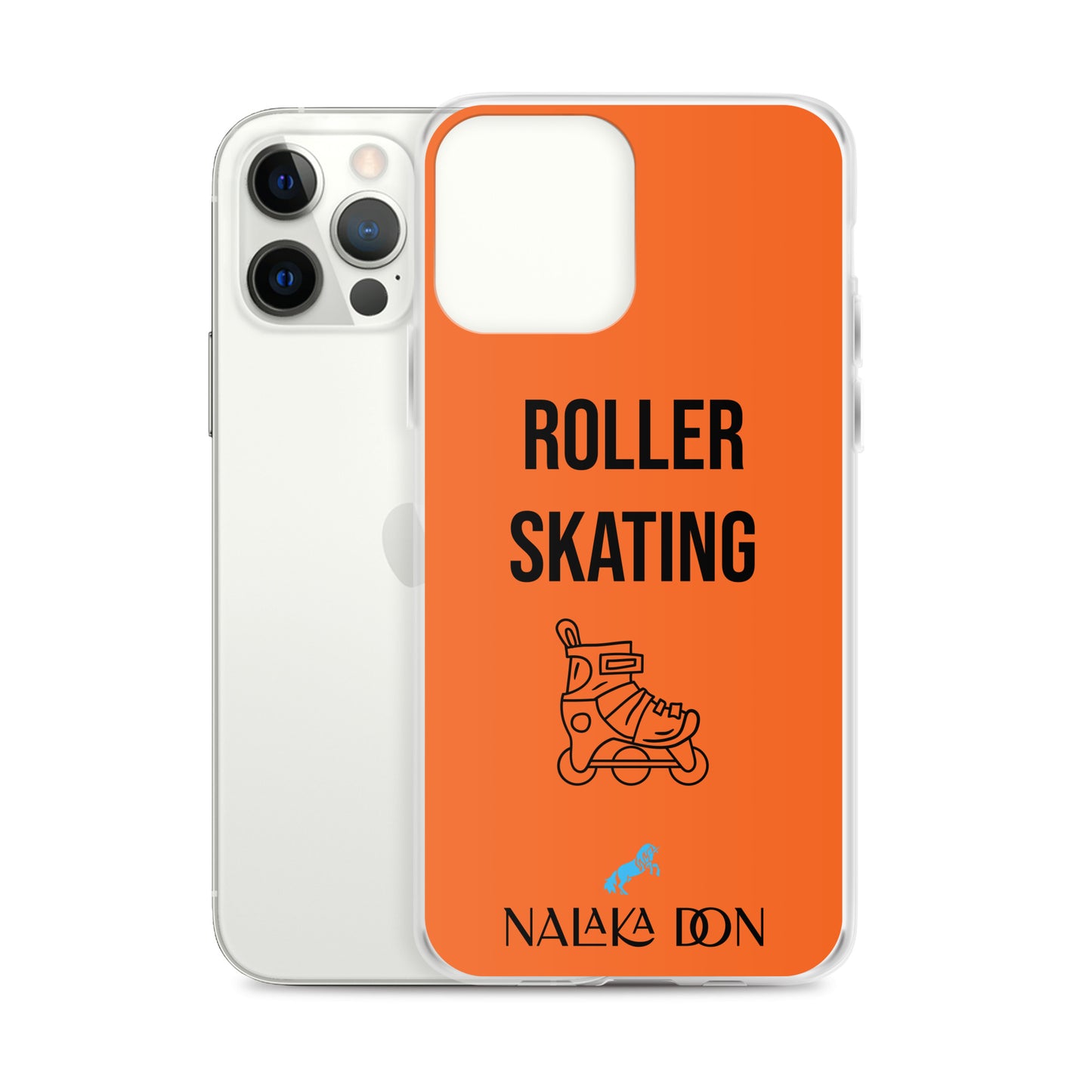 Roller Skating - Clear Case for iPhone®
