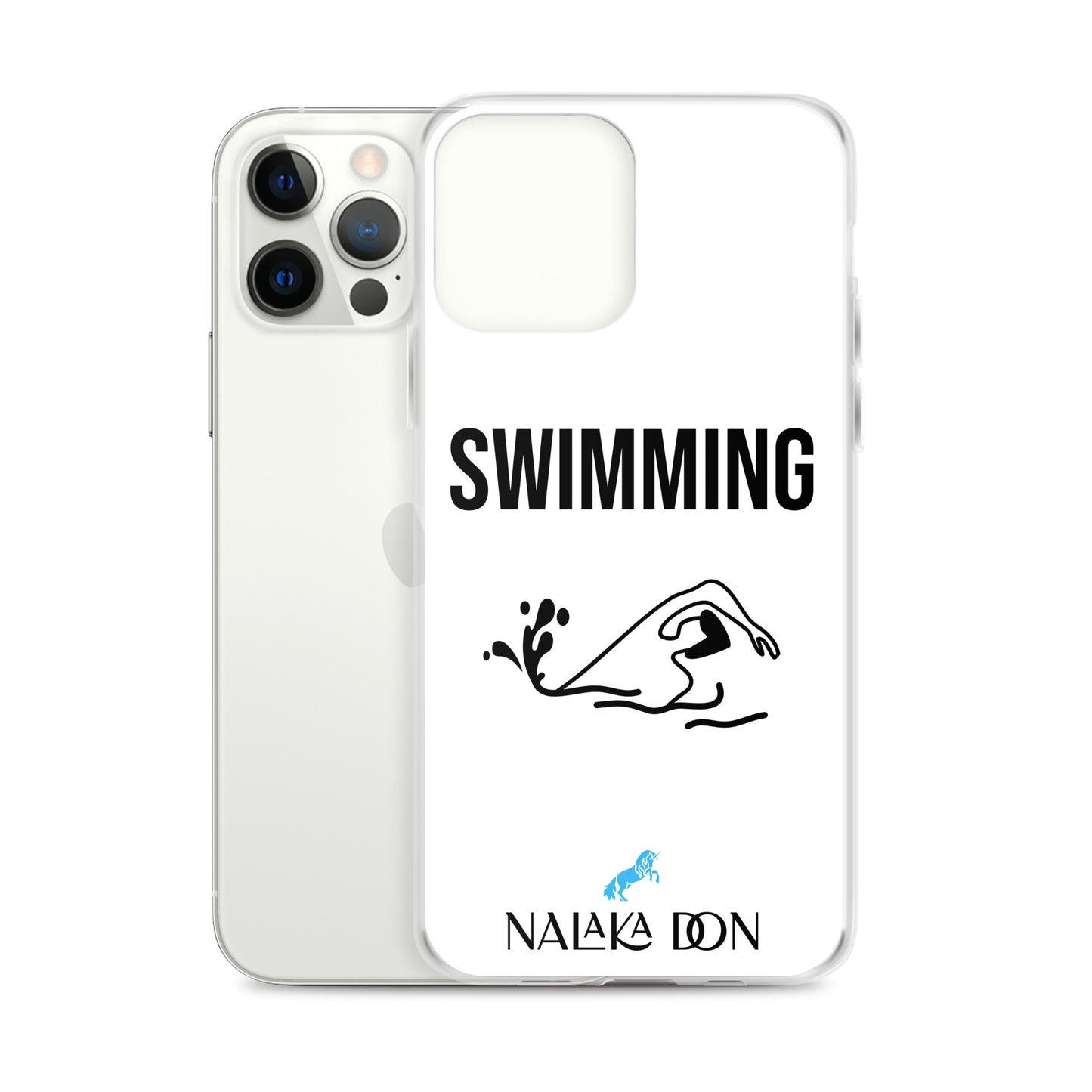 Swimming - Clear Case for iPhone®