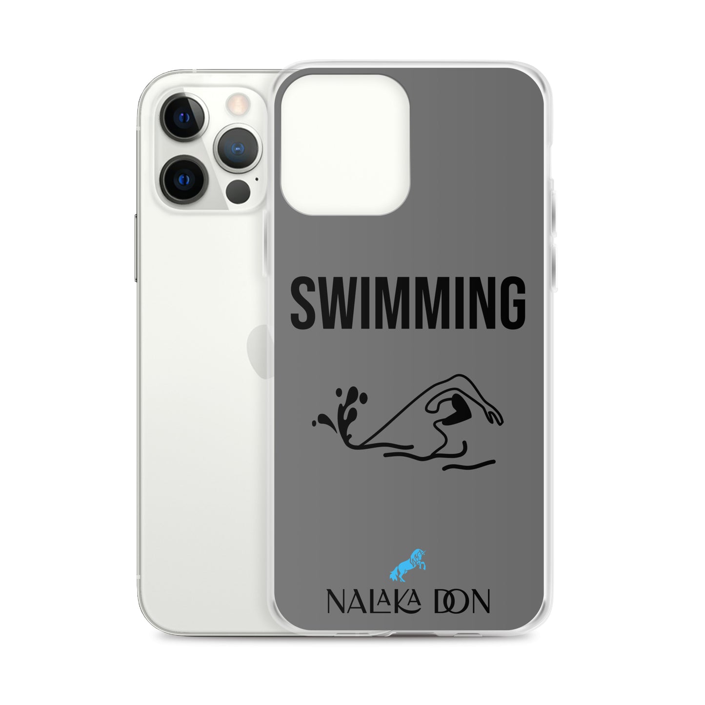 Swimming - Clear Case for iPhone®