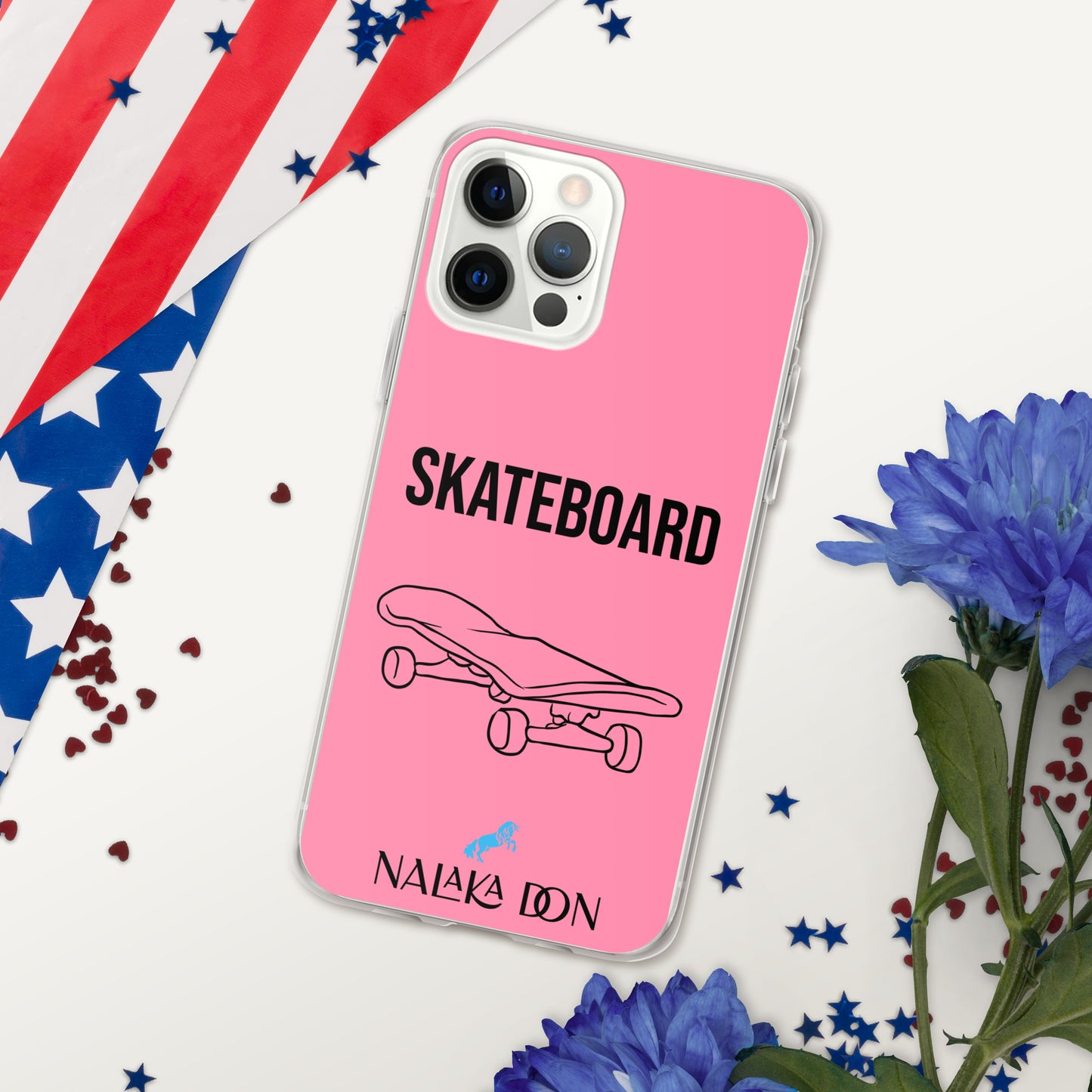 Skateboard - Clear Case for iPhone®