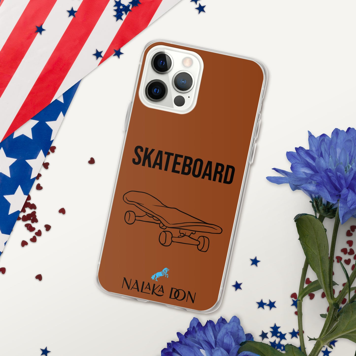 Skateboard - Clear Case for iPhone®