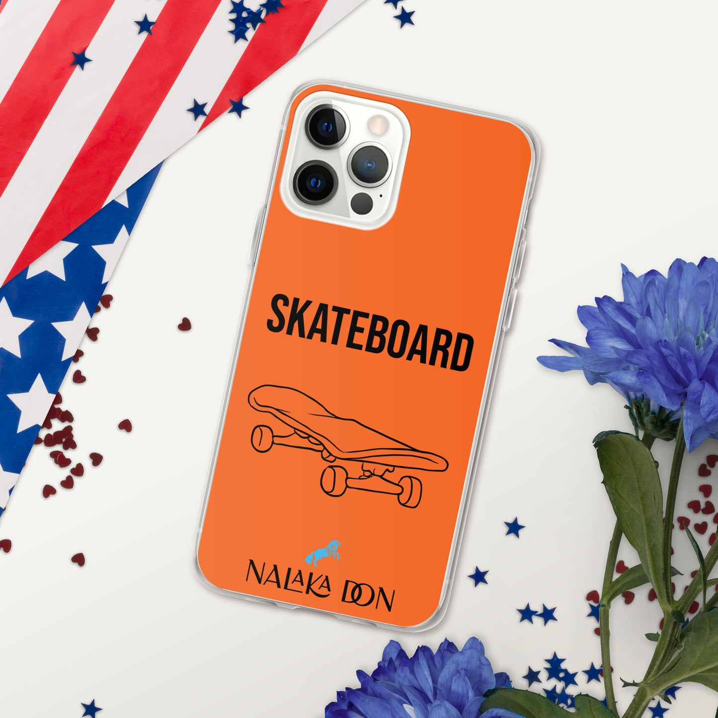Skateboard - Clear Case for iPhone®