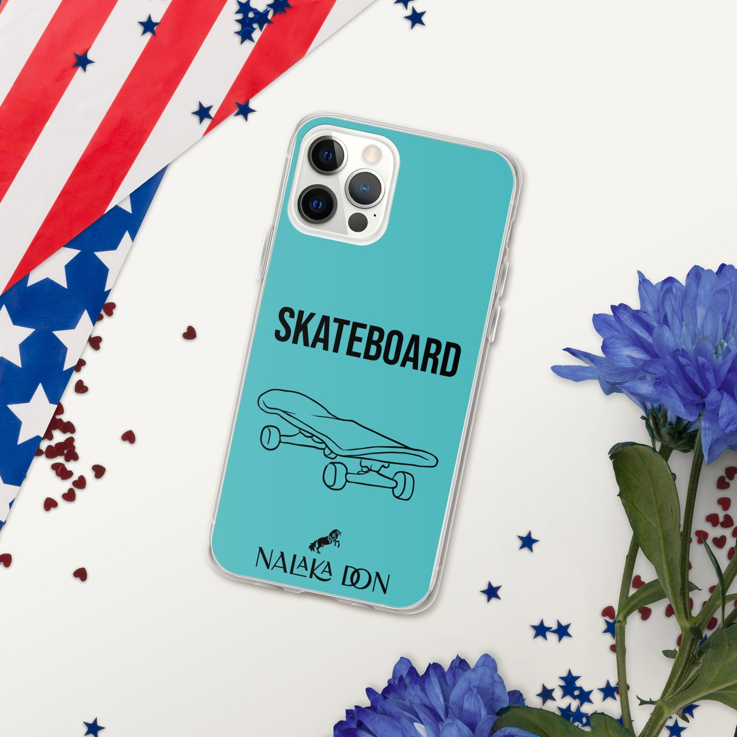 Skateboard - Clear Case for iPhone®