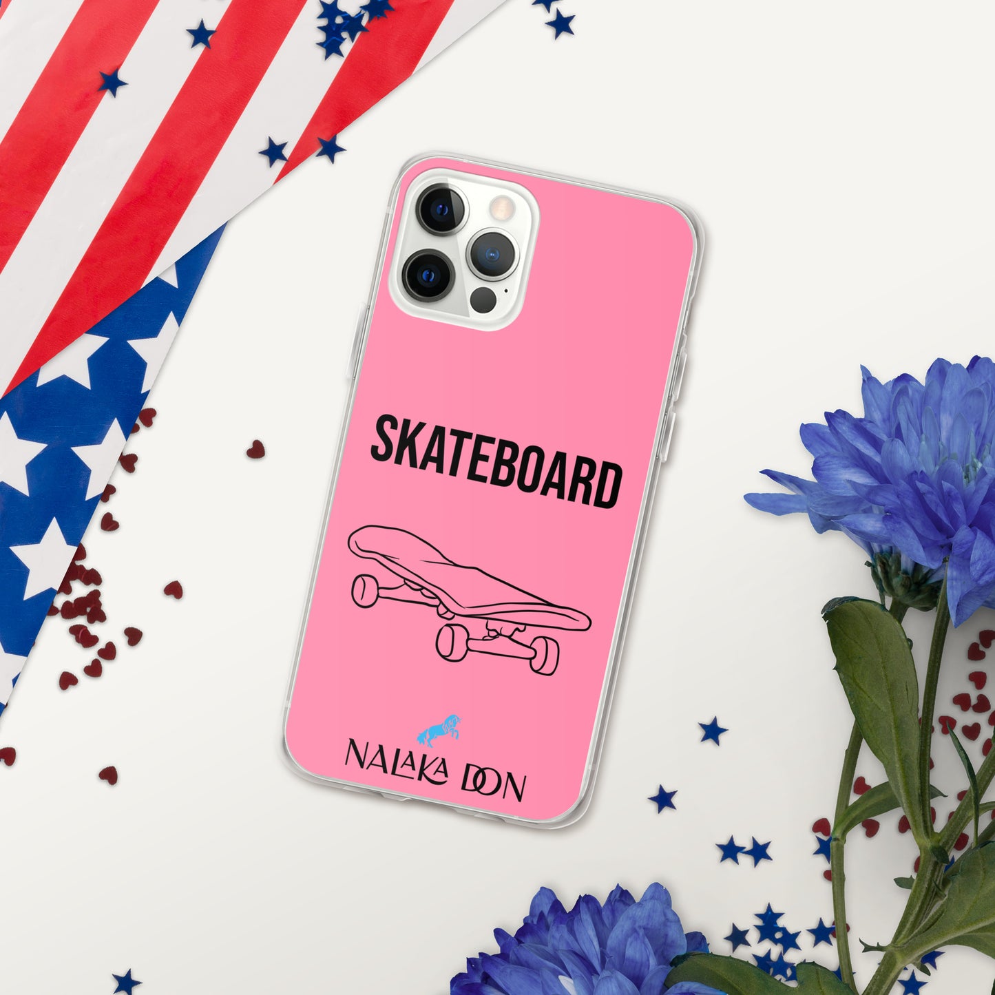 Skateboard - Clear Case for iPhone®