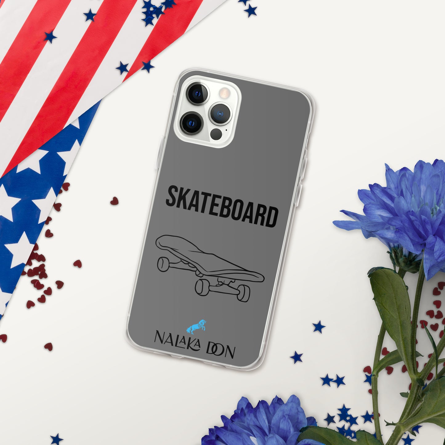 Skateboard - Clear Case for iPhone®