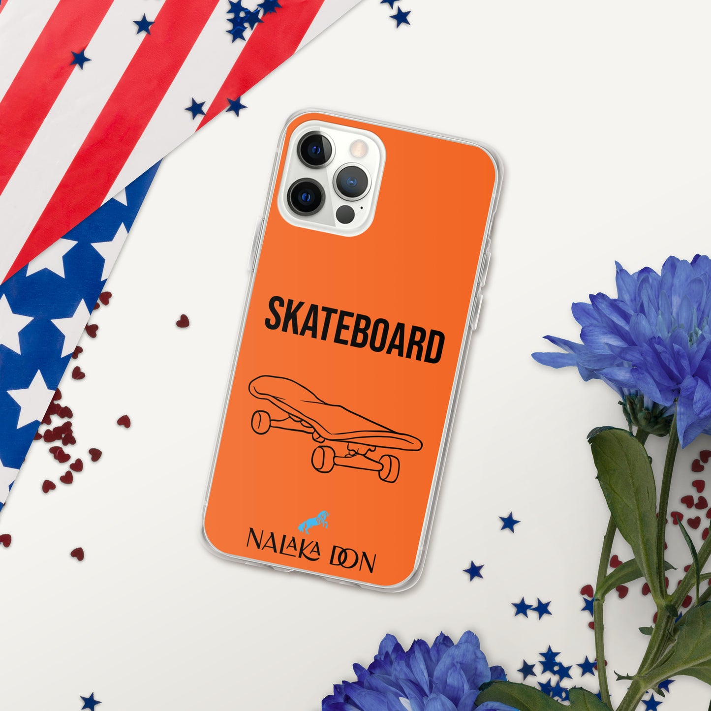Skateboard - Clear Case for iPhone®