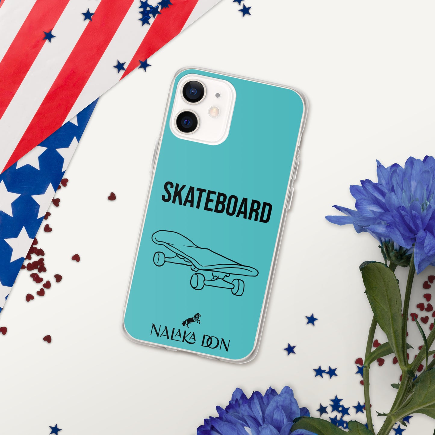 Skateboard - Clear Case for iPhone®