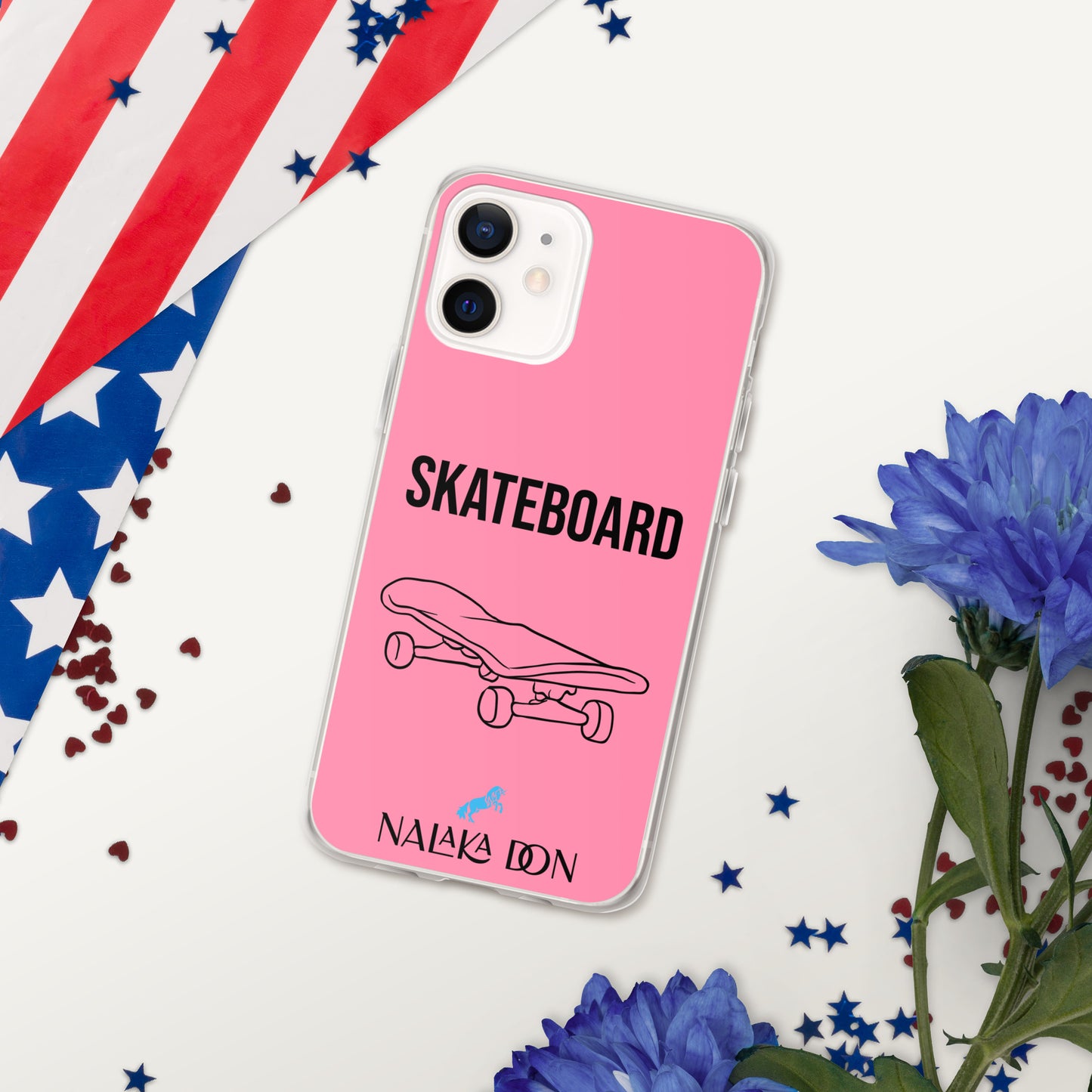 Skateboard - Clear Case for iPhone®