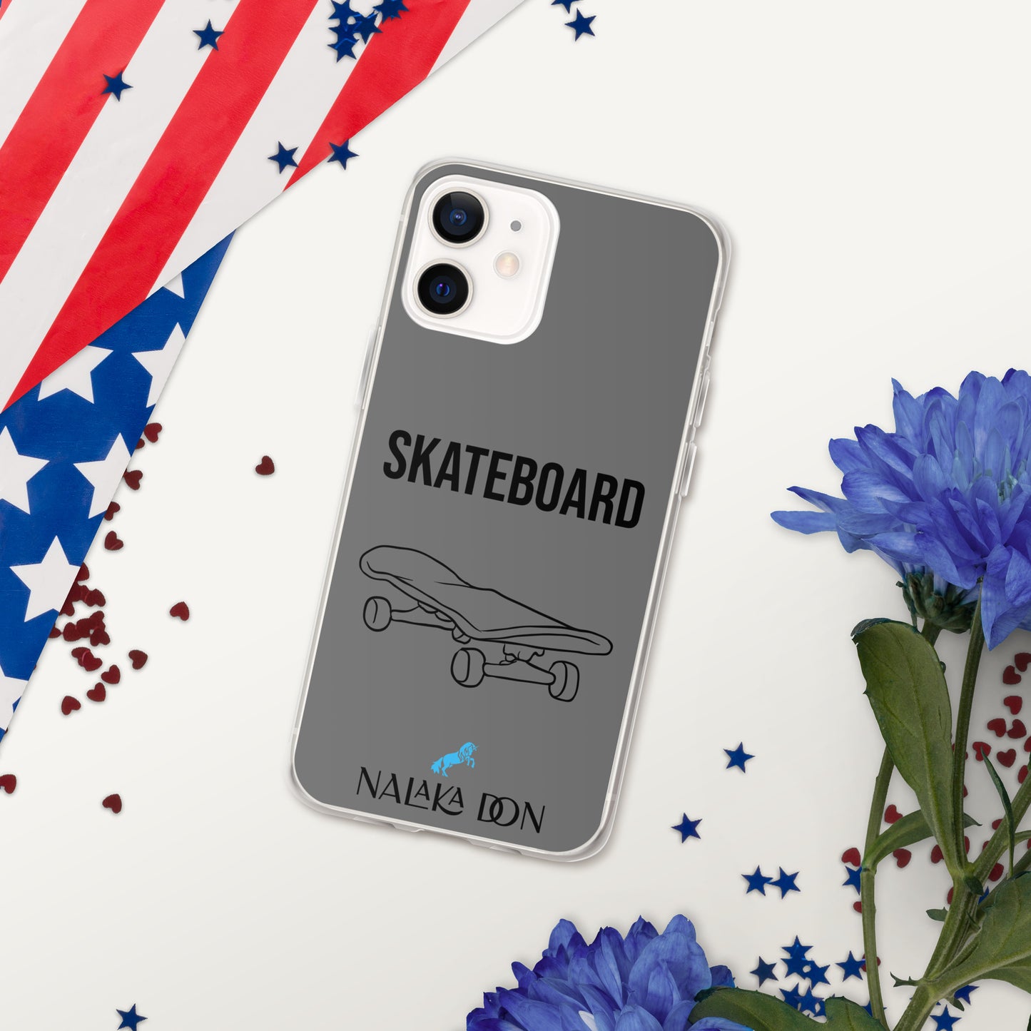 Skateboard - Clear Case for iPhone®