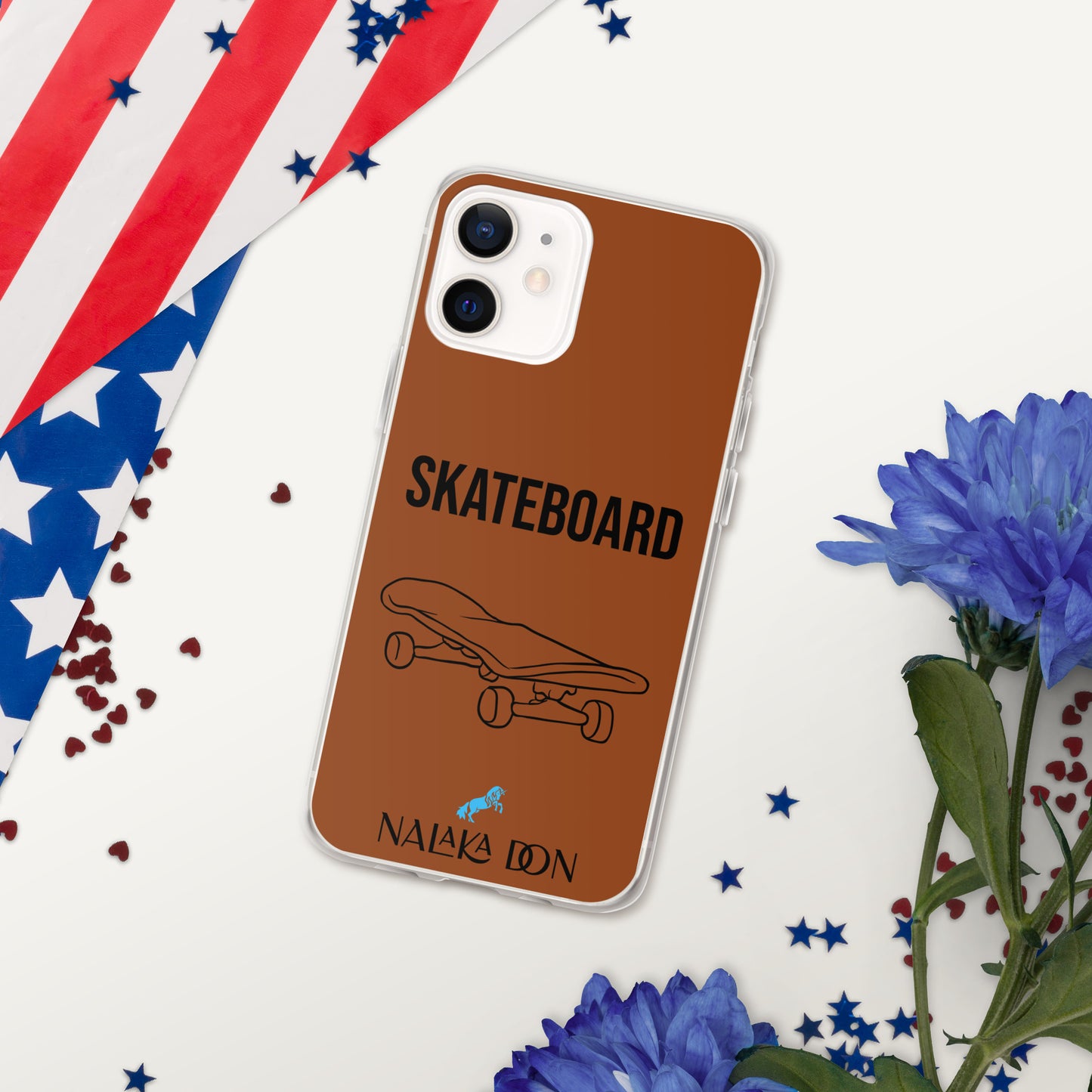 Skateboard - Clear Case for iPhone®