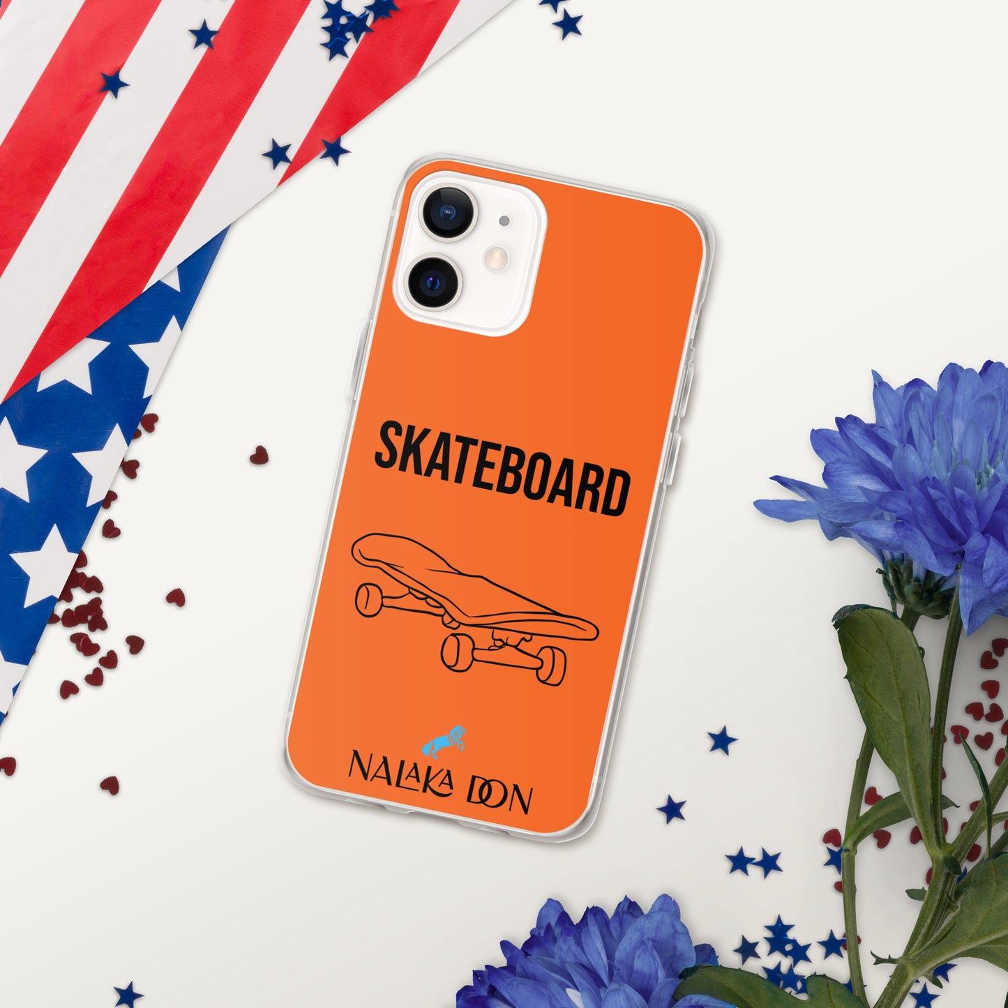 Skateboard - Clear Case for iPhone®