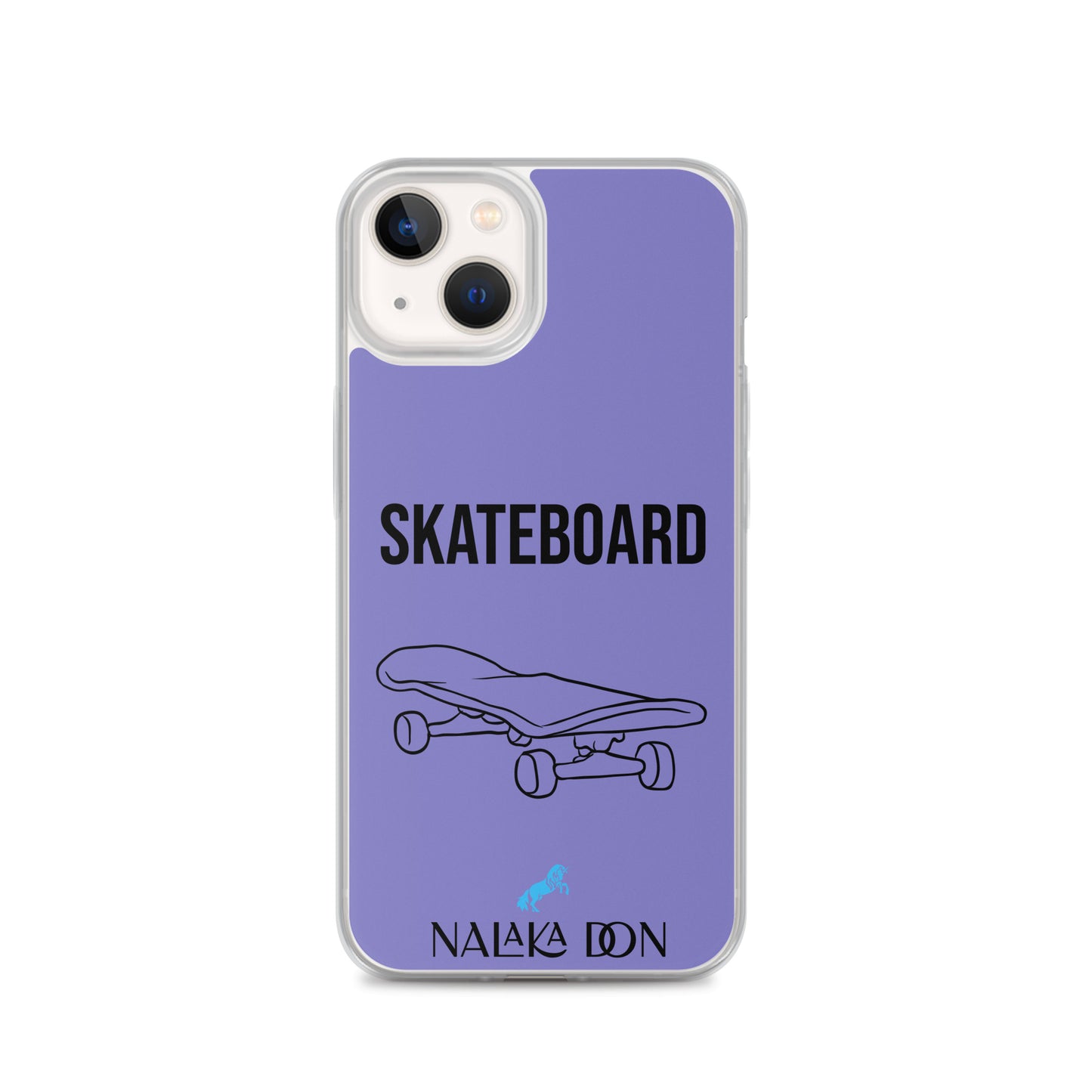 Skateboard - Clear Case for iPhone®
