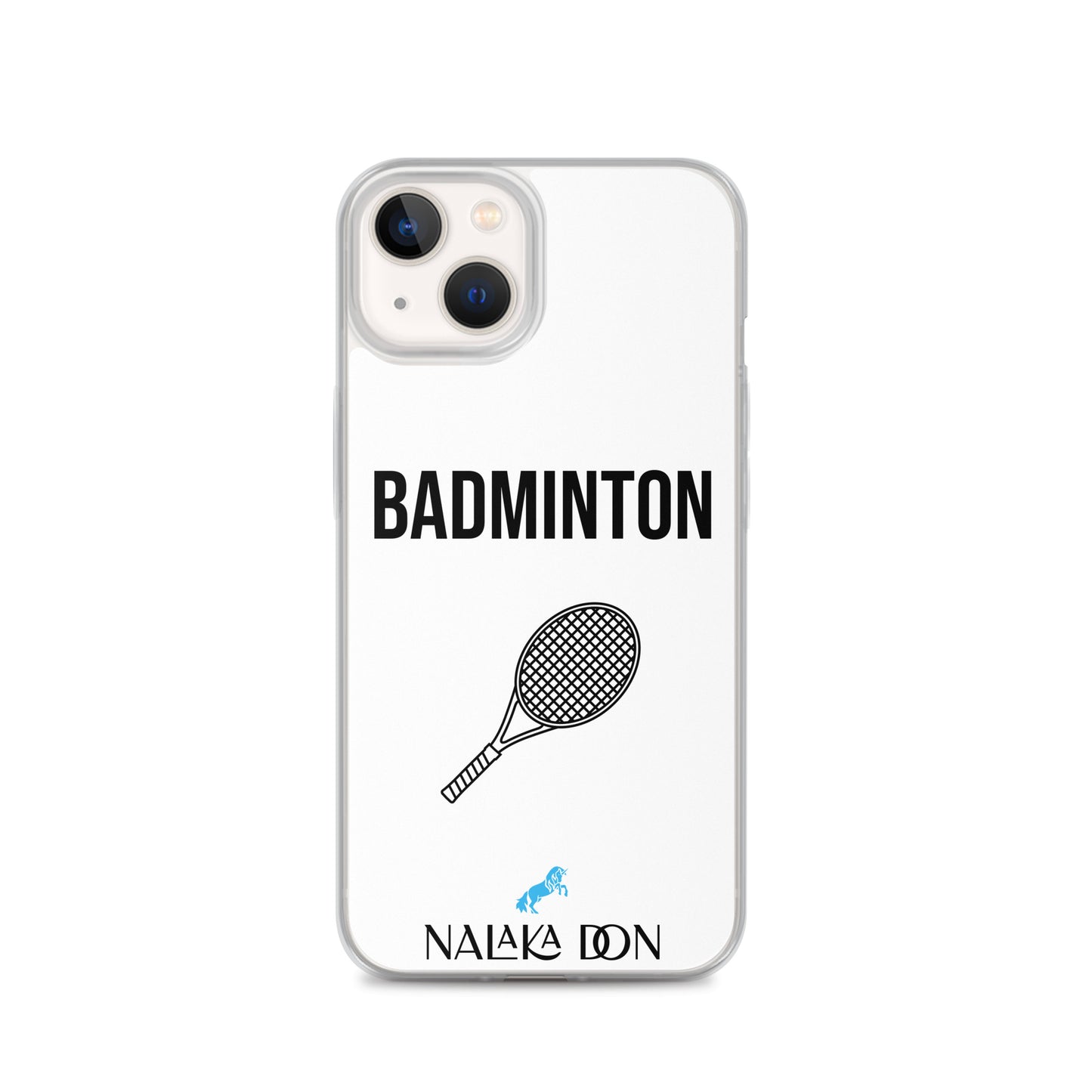 Badminton - Clear Case for iPhone®