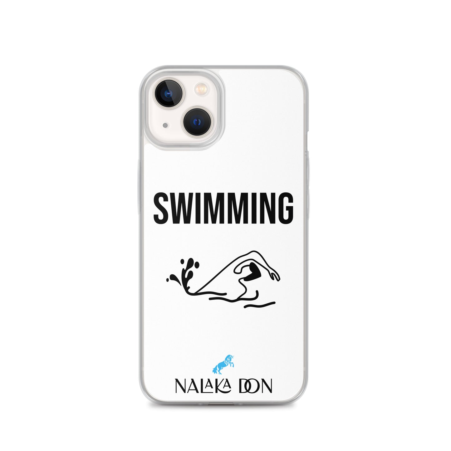 Swimming - Clear Case for iPhone®