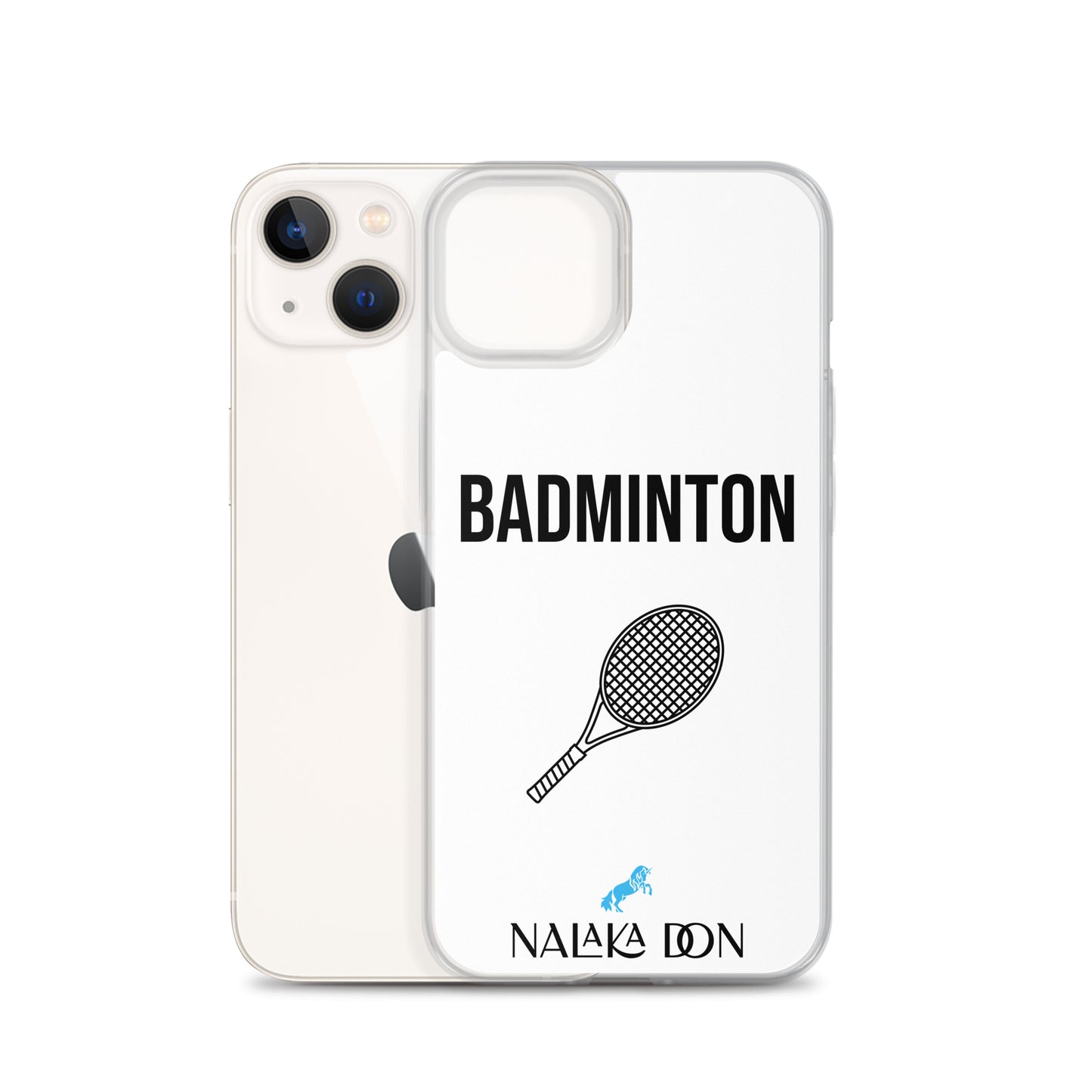 Badminton - Clear Case for iPhone®