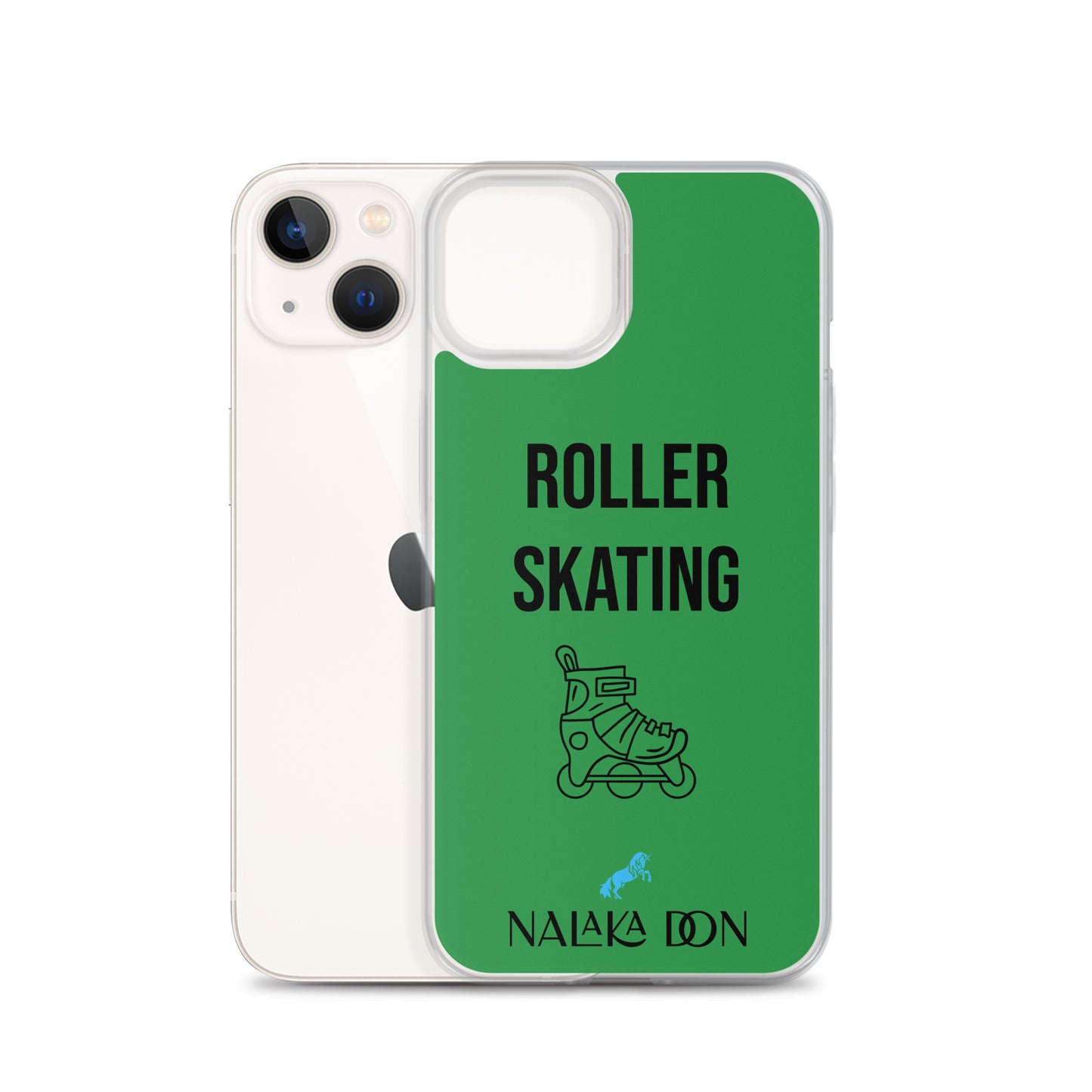 Roller Skating - Clear Case for iPhone®