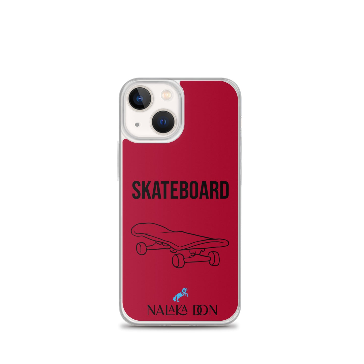 Skateboard - Clear Case for iPhone®