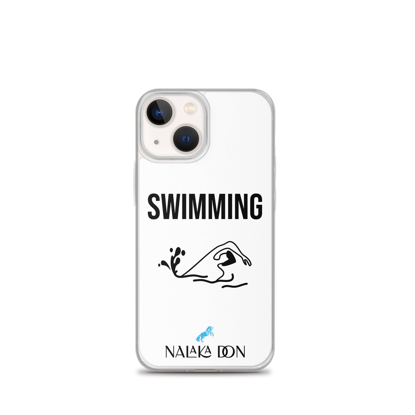 Swimming - Clear Case for iPhone®