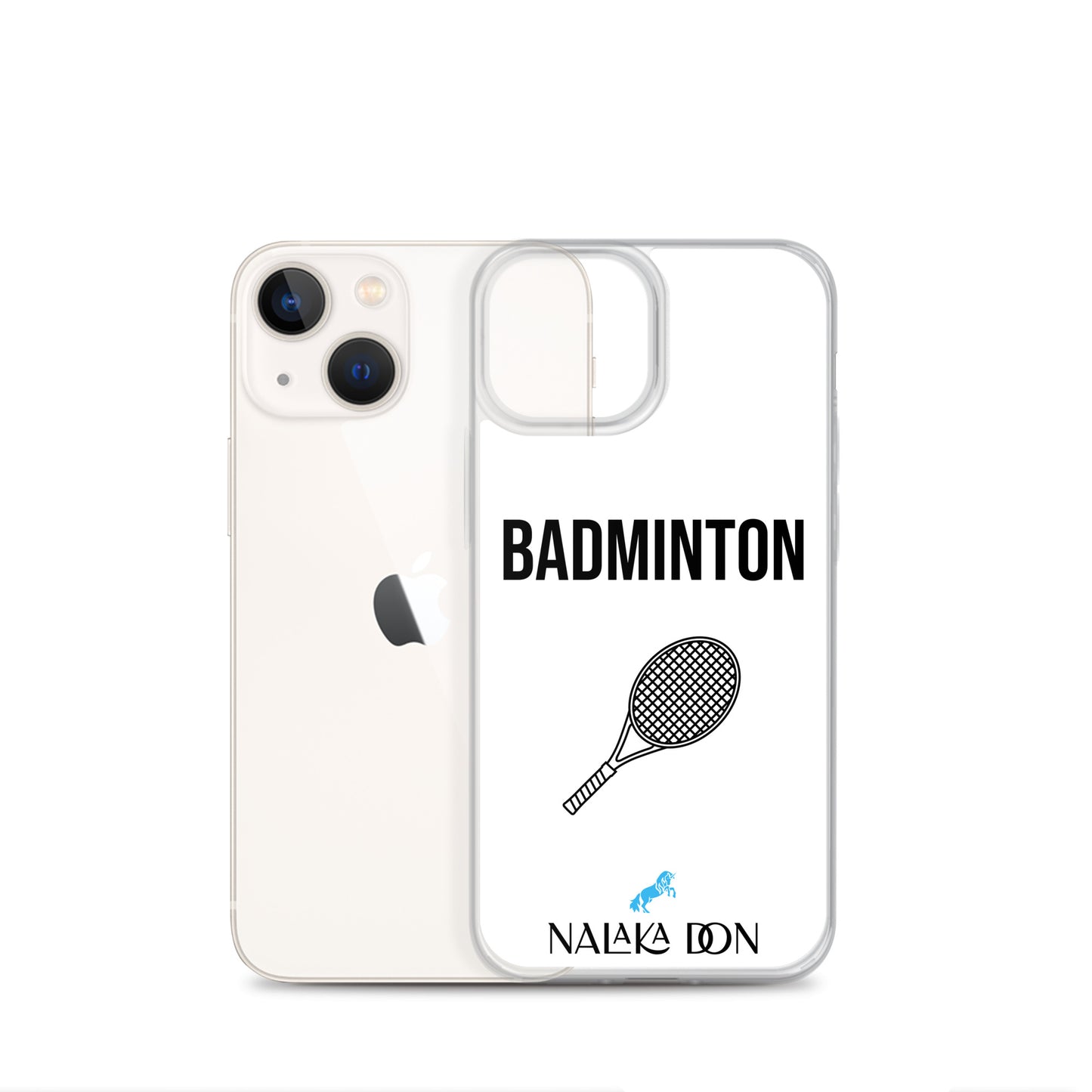 Badminton - Clear Case for iPhone®