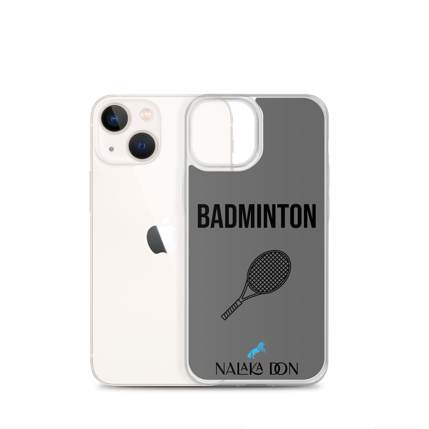 Badminton - Clear Case for iPhone®