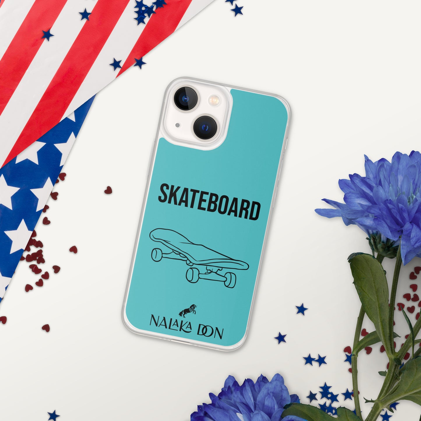Skateboard - Clear Case for iPhone®