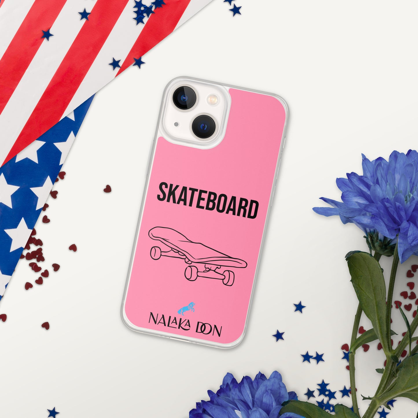 Skateboard - Clear Case for iPhone®