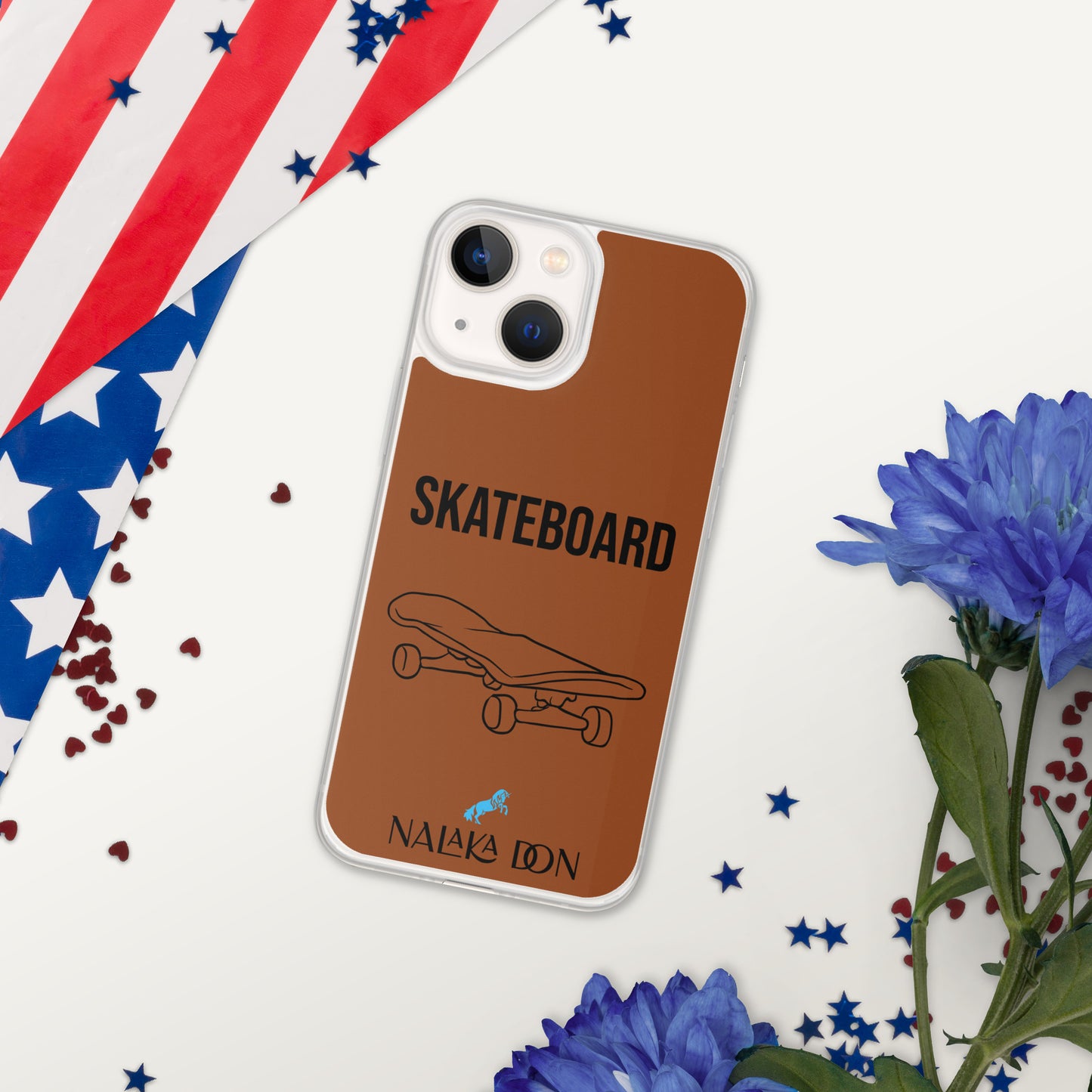 Skateboard - Clear Case for iPhone®
